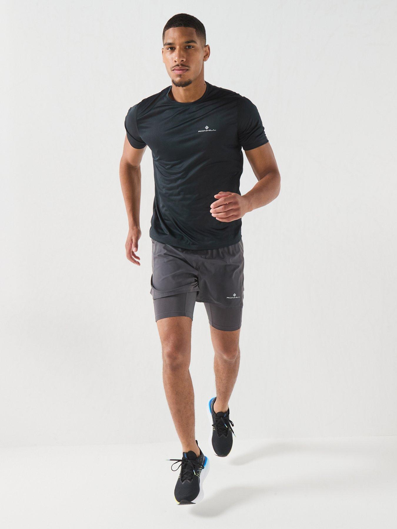Image 3 of 5 of Ronhill Mens Running Core Short Sleeve T-Shirt - Black