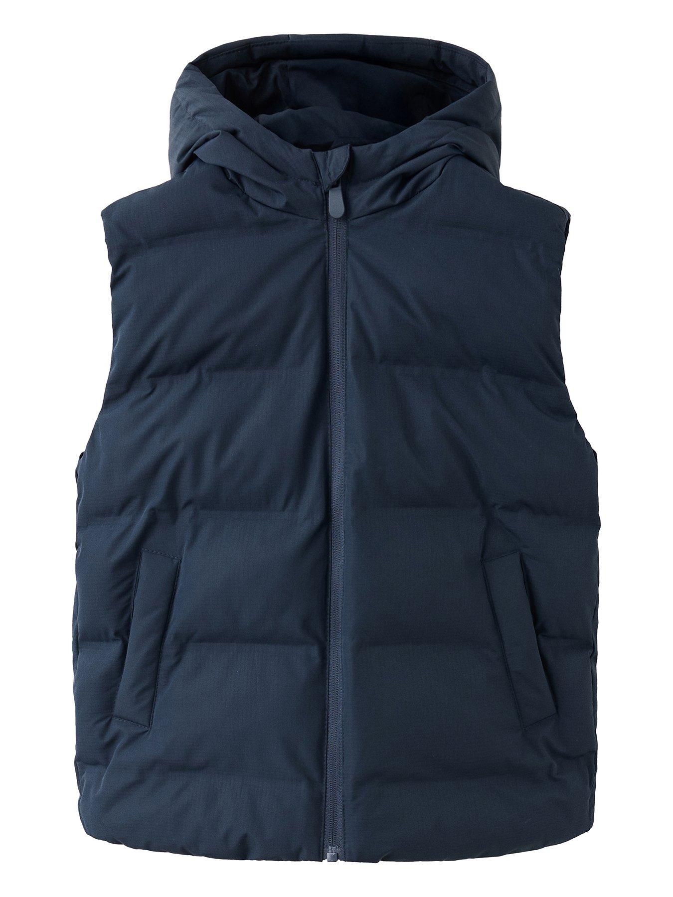 Mango Boys Hooded Gilet - Navy