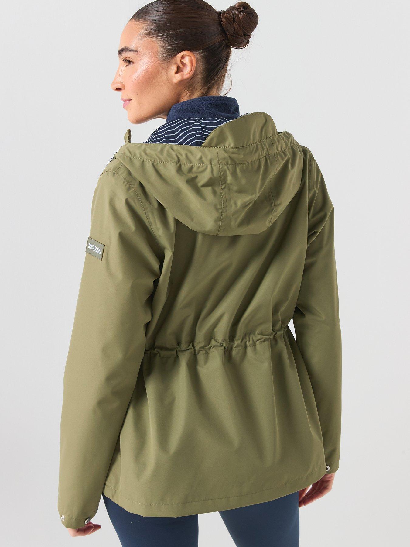 Image 2 of 7 of Regatta Ladies Bayletta Waterproof Shell-four Leaf Clover