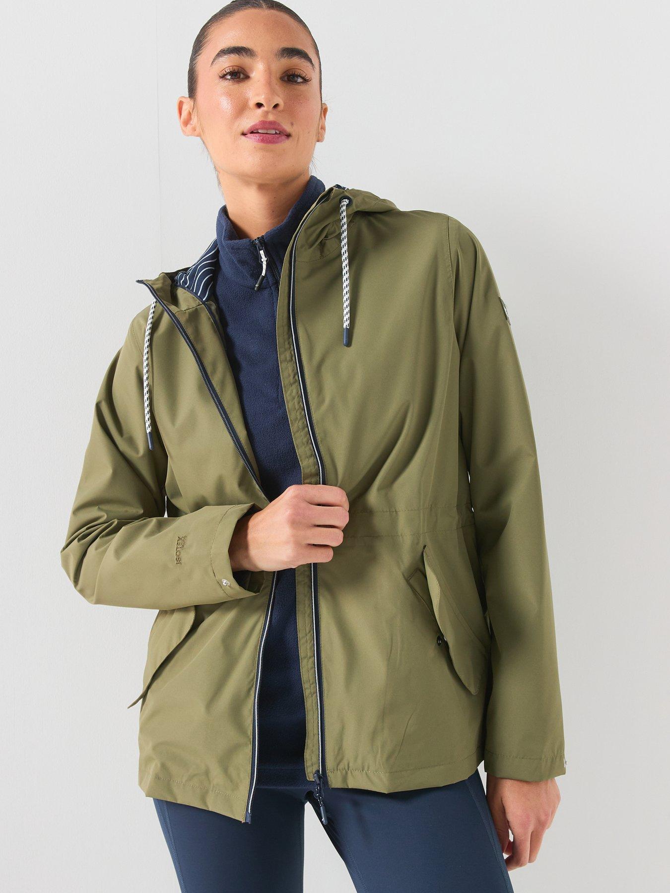 Image 4 of 7 of Regatta Ladies Bayletta Waterproof Shell-four Leaf Clover