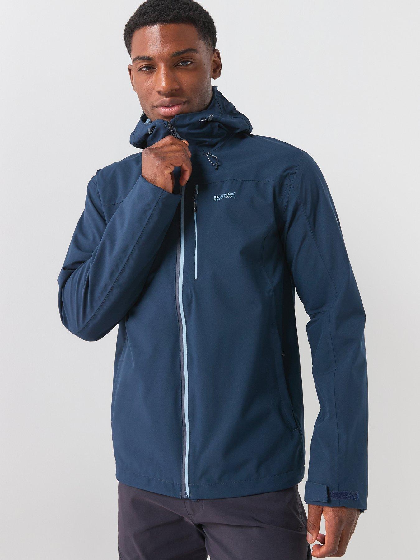 Image 1 of 7 of Regatta Mens Birchdale Ii Waterproof Shell -navy (dusky Blue)