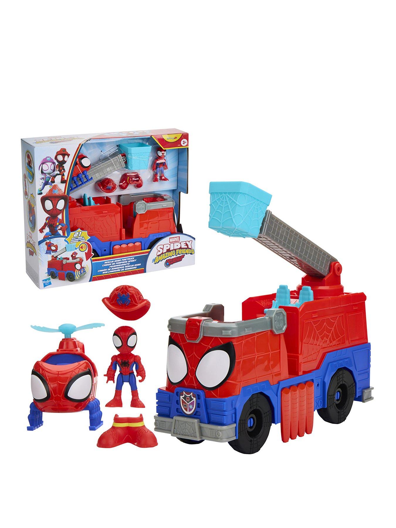 Spidey and His Amazing Friends Rescue Webs Firetruck