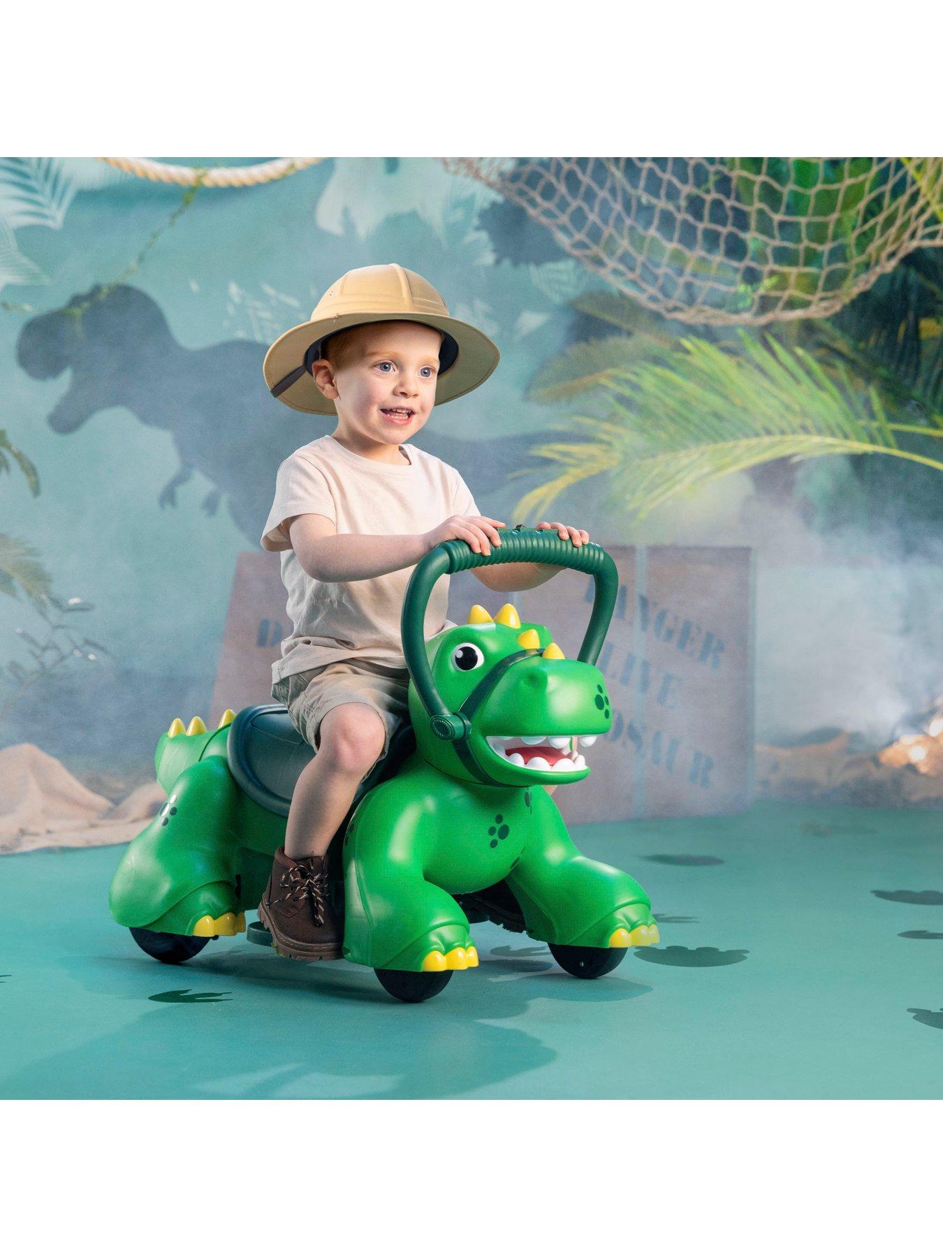 Image 5 of 7 of Roaring Dino Electric Ride-On with Lights & Sounds