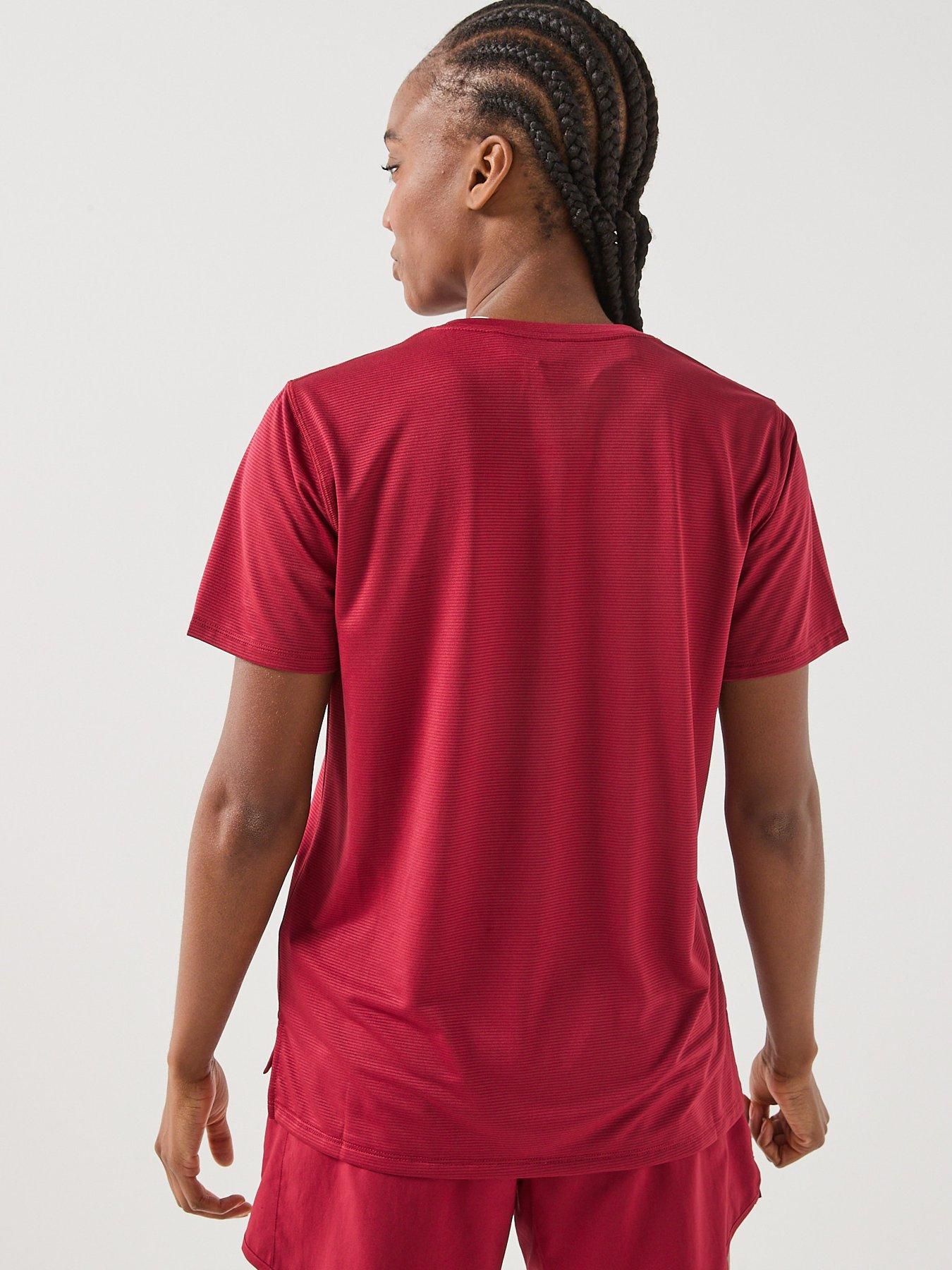 Image 2 of 6 of New Balance Womens Running Essential Lightweight T-Shirt - Red