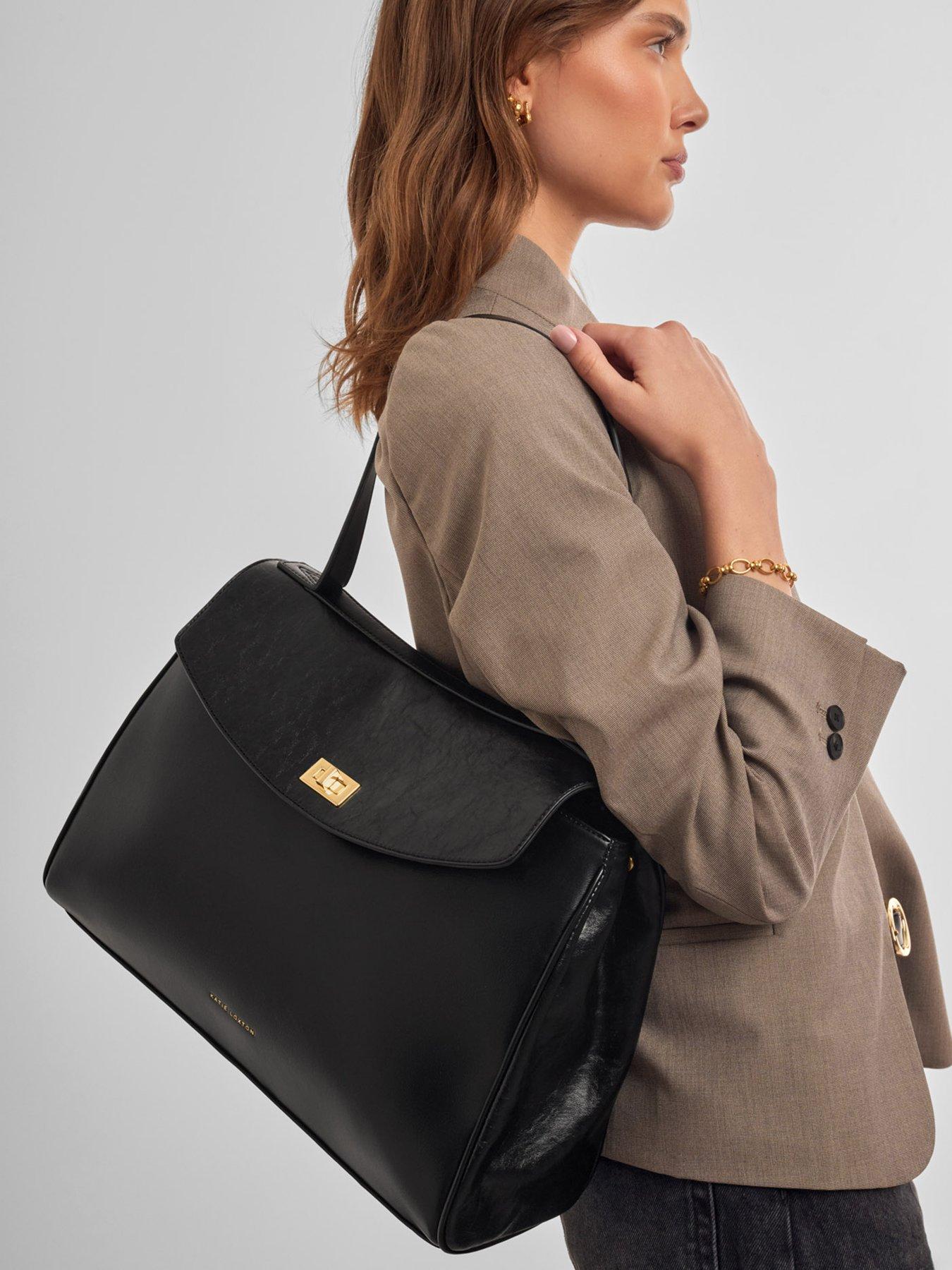 Katie Loxton Victoria Shoulder Bag - Black