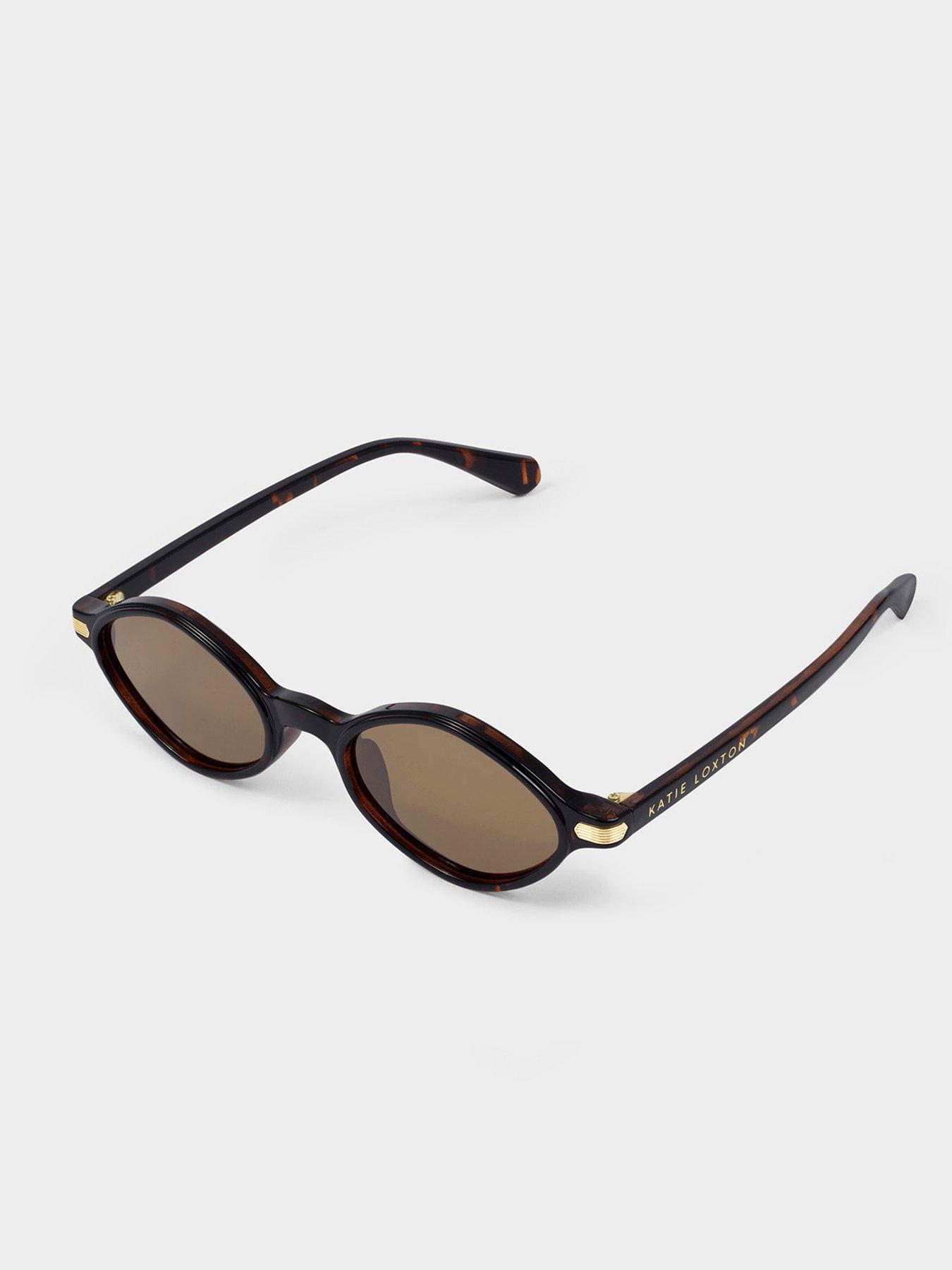 Image 3 of 6 of Katie Loxton Sevilla Slim Sunglasses - Dark Tortoiseshell