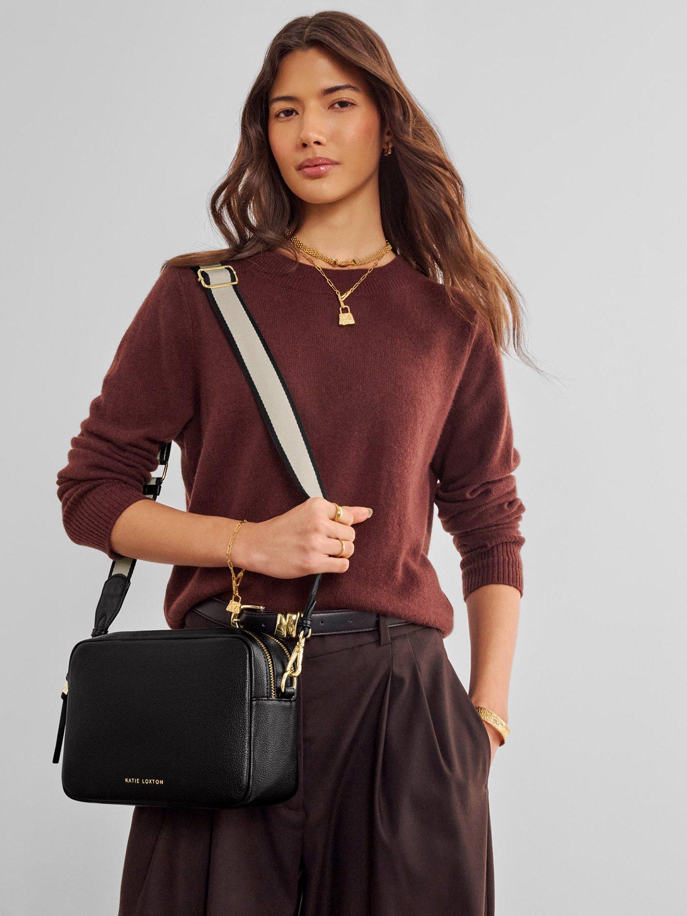 Katie Loxton Lottie Large Crossbody - Black