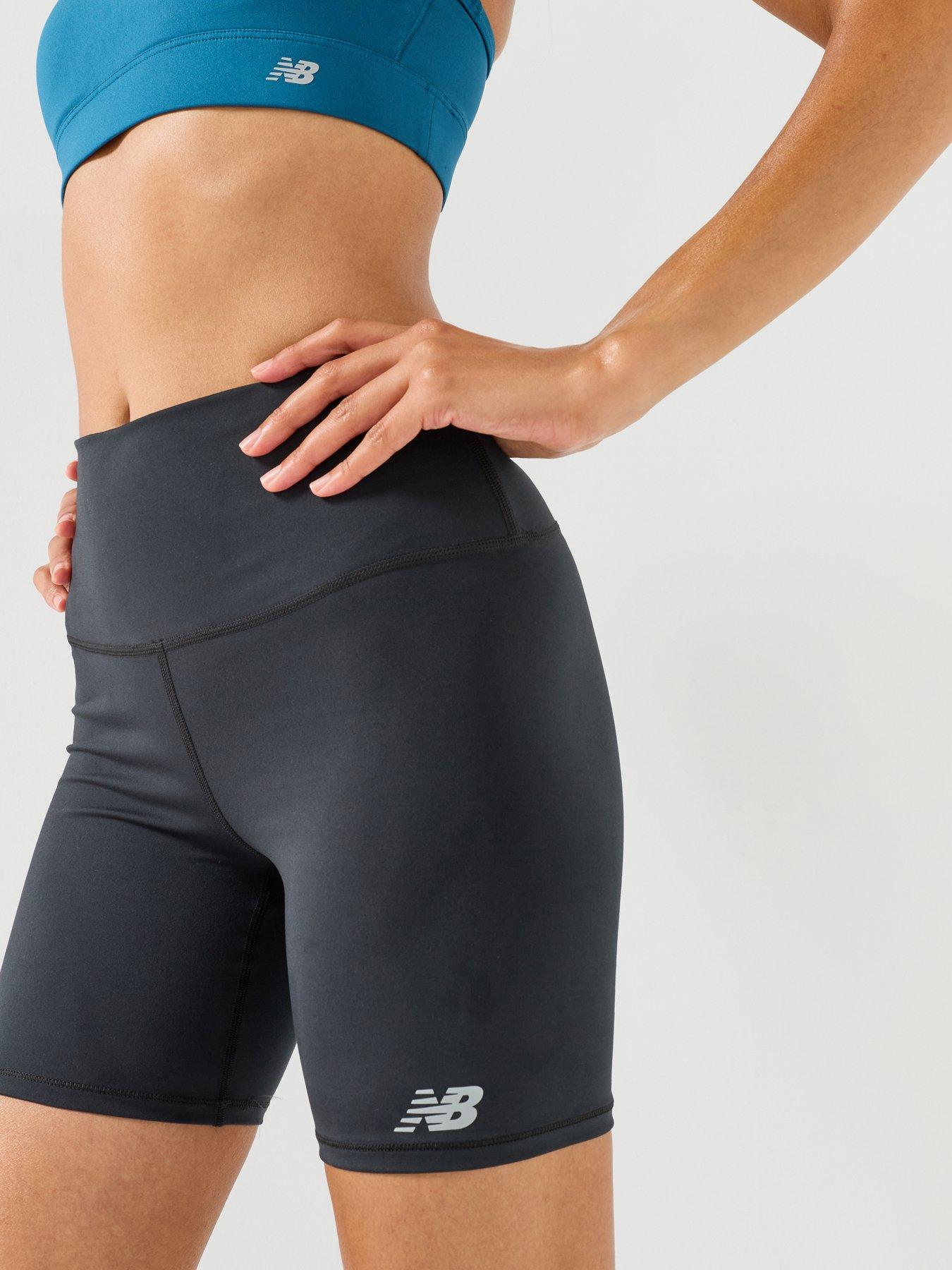 Image 5 of 6 of New Balance Womens Training Harmony High Rise 6inch Short - Black