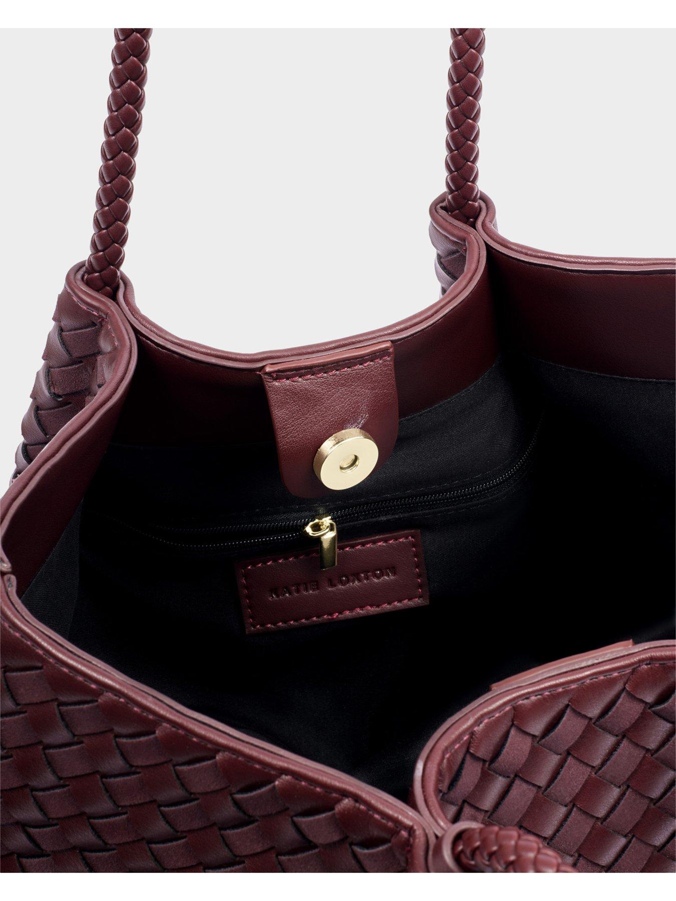 Image 4 of 6 of Katie Loxton Nova Small Shoulder Tote - Cherry Mixed