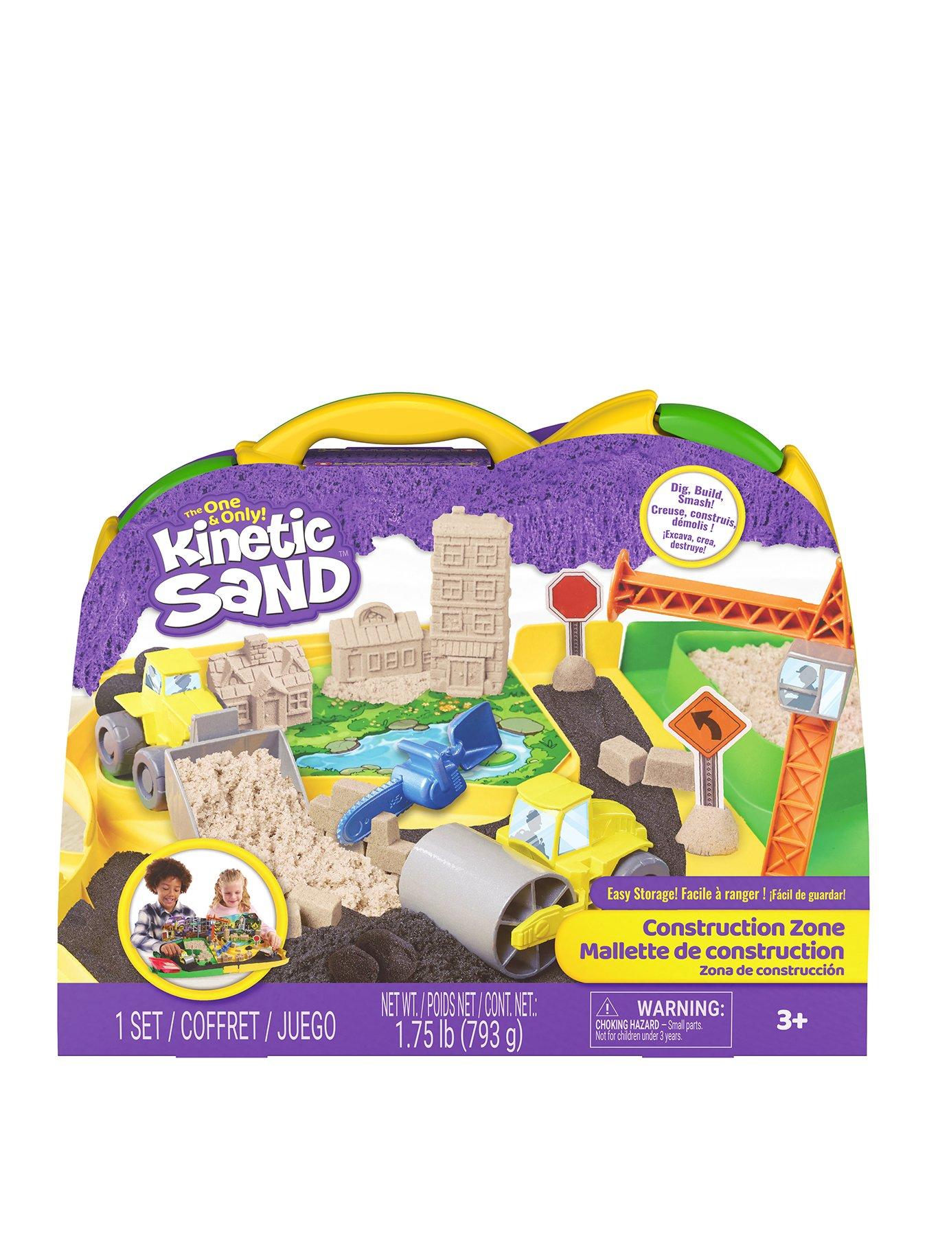 Kinetic Sand Construction Zone