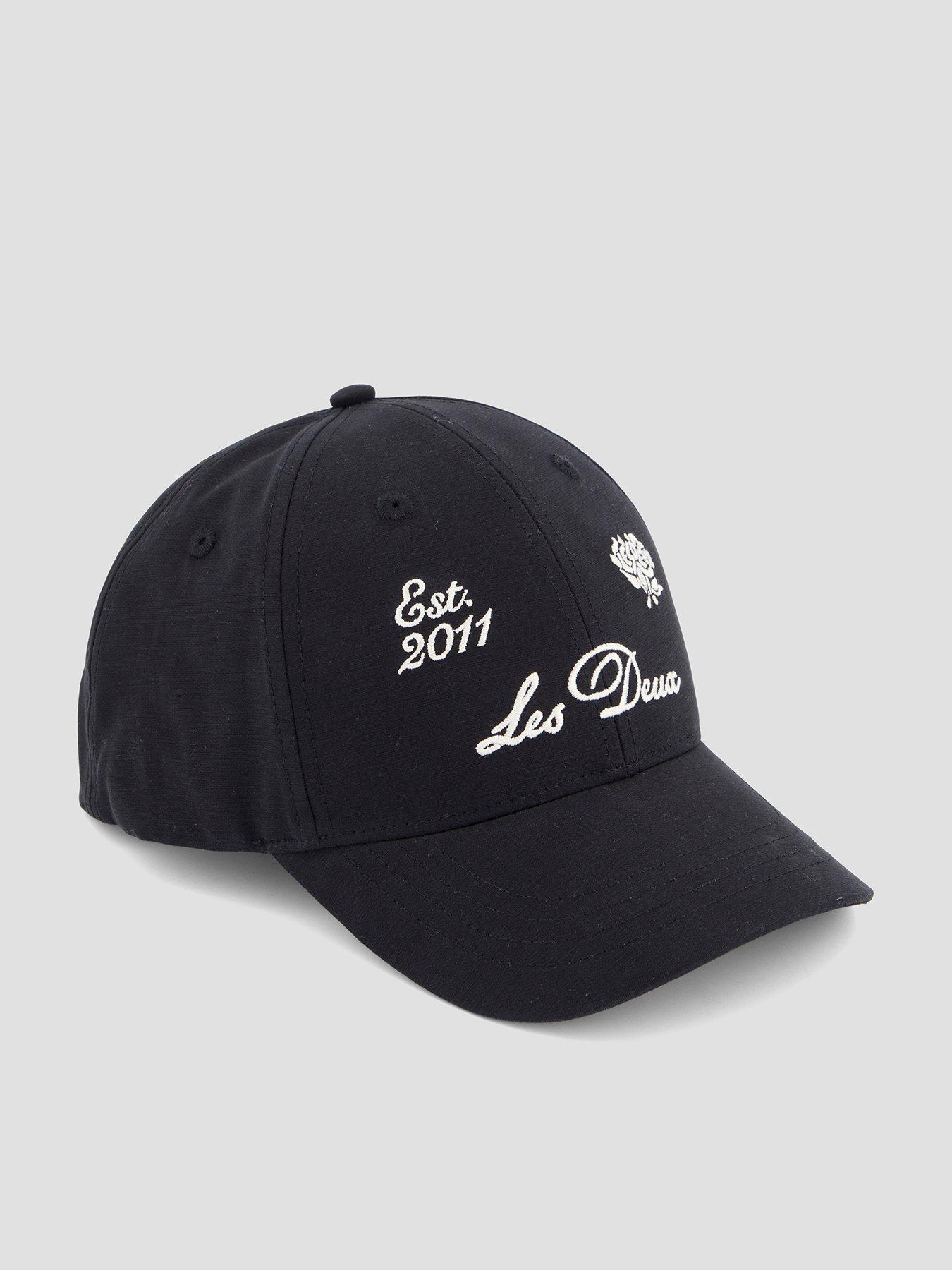 Image 1 of 4 of Les Deux Snapback Baseball Cap - Black