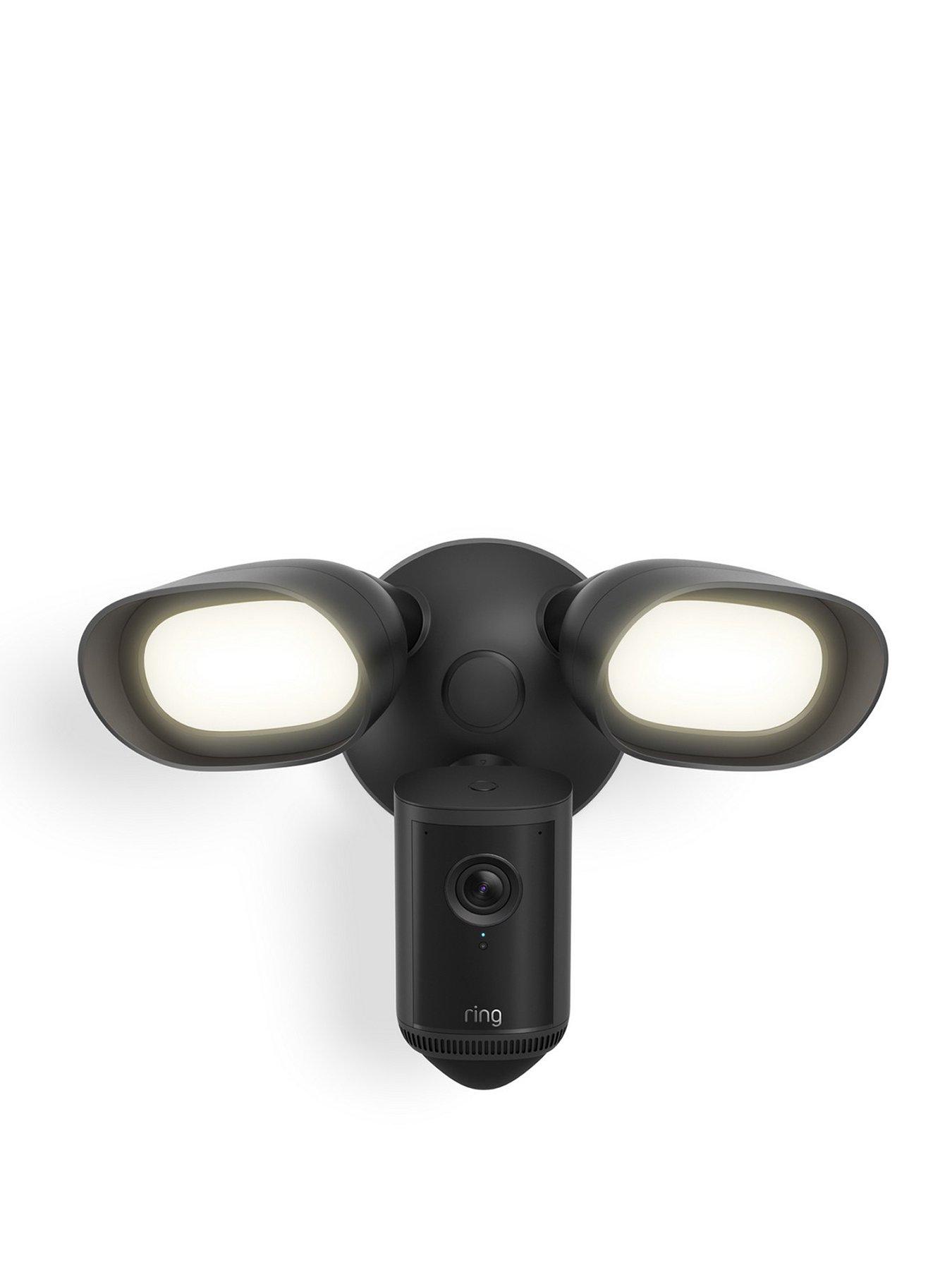 RING Floodlight Cam Pro Wired - Black