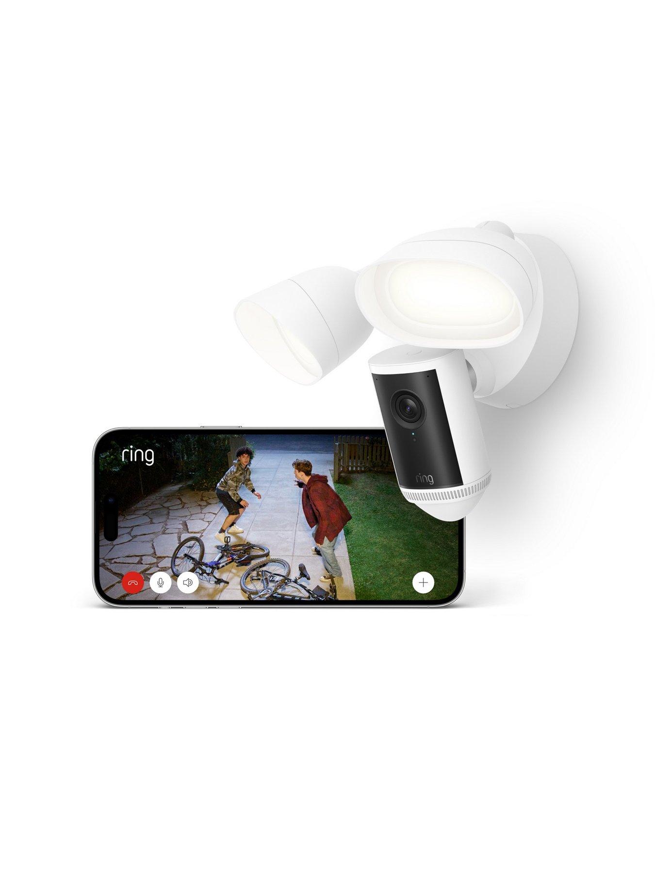 Image 2 of 8 of RING Floodlight Cam Pro Wired - Black