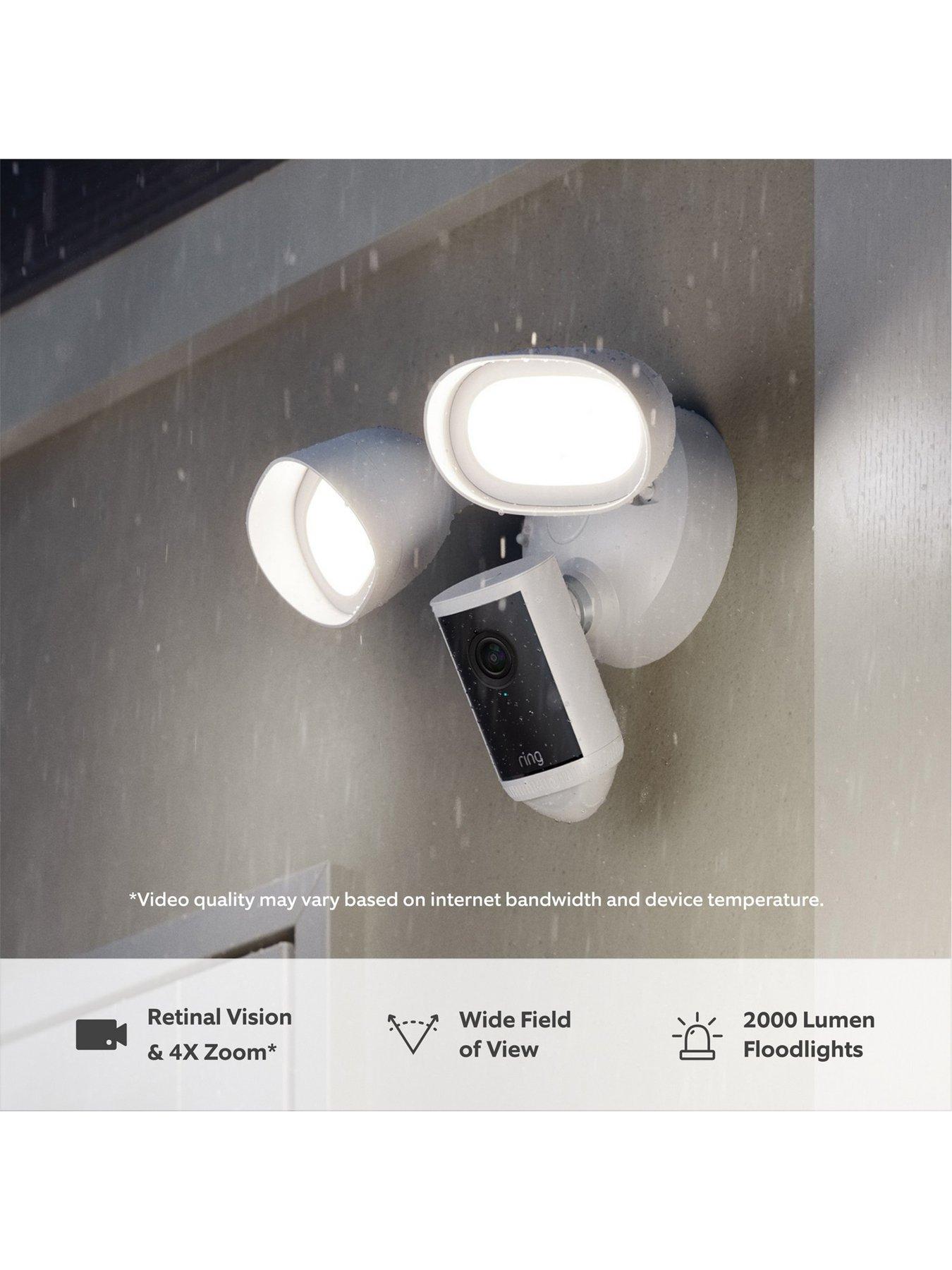 Image 3 of 8 of RING Floodlight Cam Pro Wired - Black