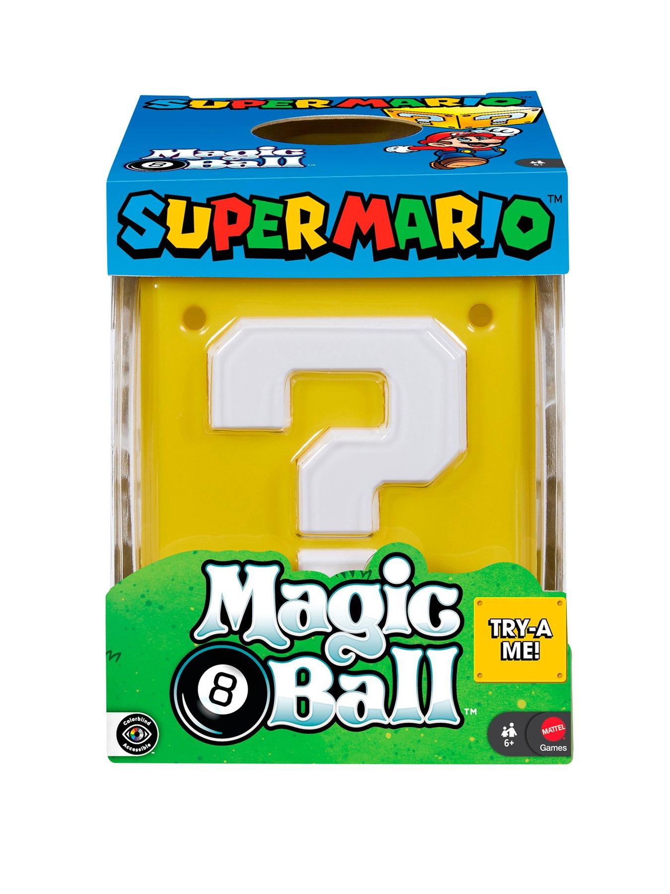 Mario Mattel Games Magic 8 Ball Super Mario Classic Fortune-Telling Toy