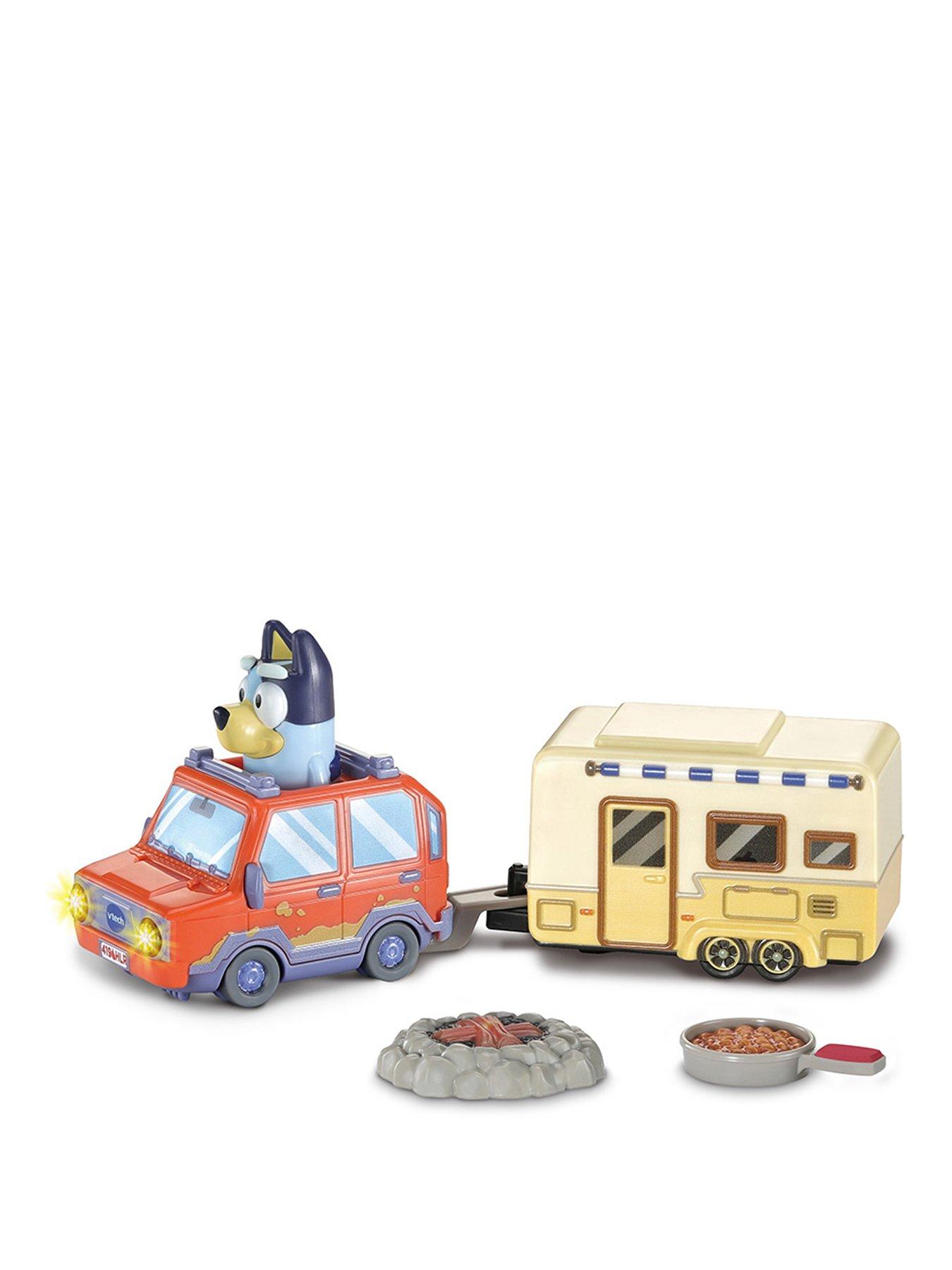 Image 1 of 6 of VTech Toot-Toot Drivers Bluey Car &amp; Caravan