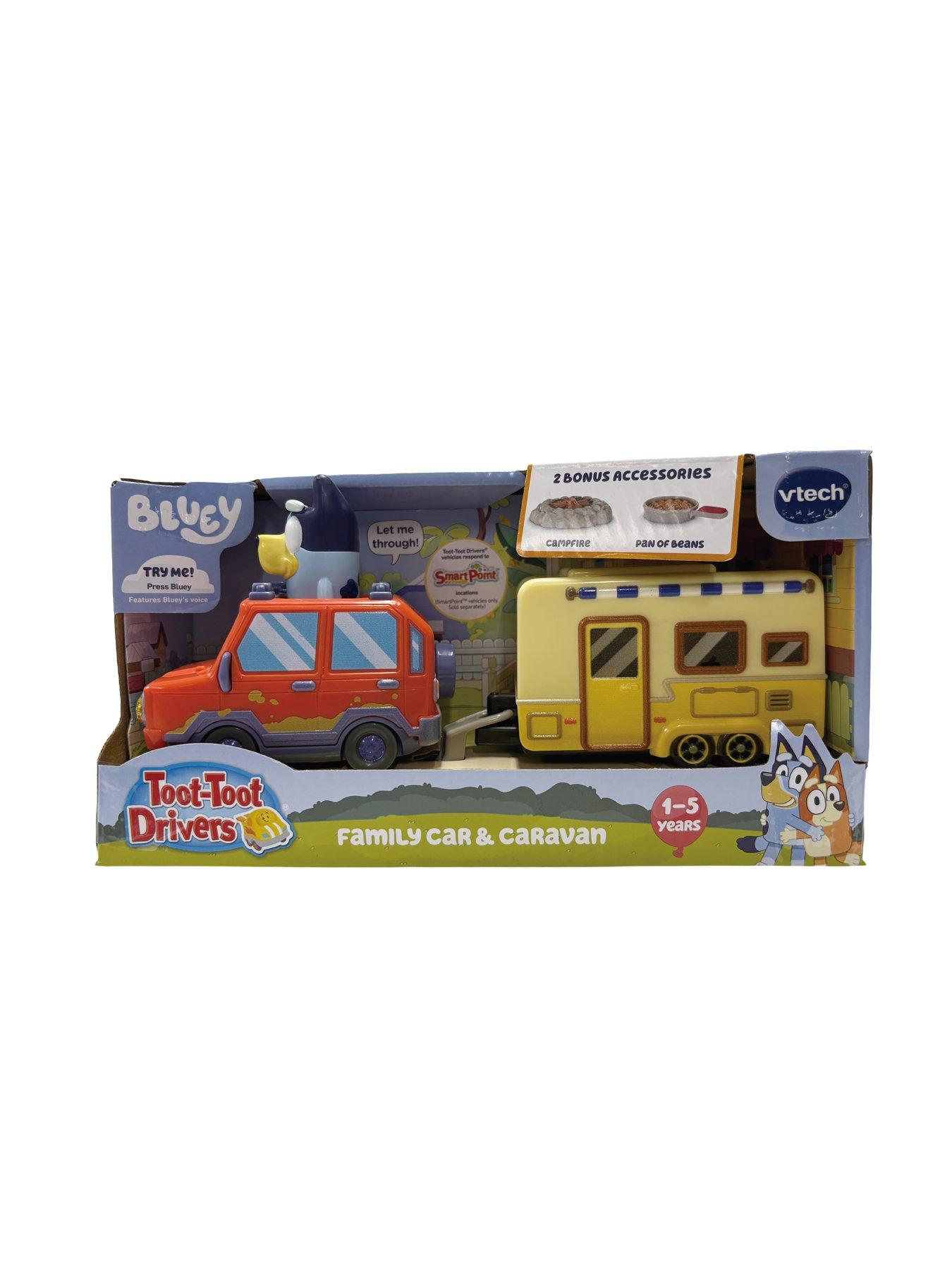 Image 6 of 6 of VTech Toot-Toot Drivers Bluey Car &amp; Caravan