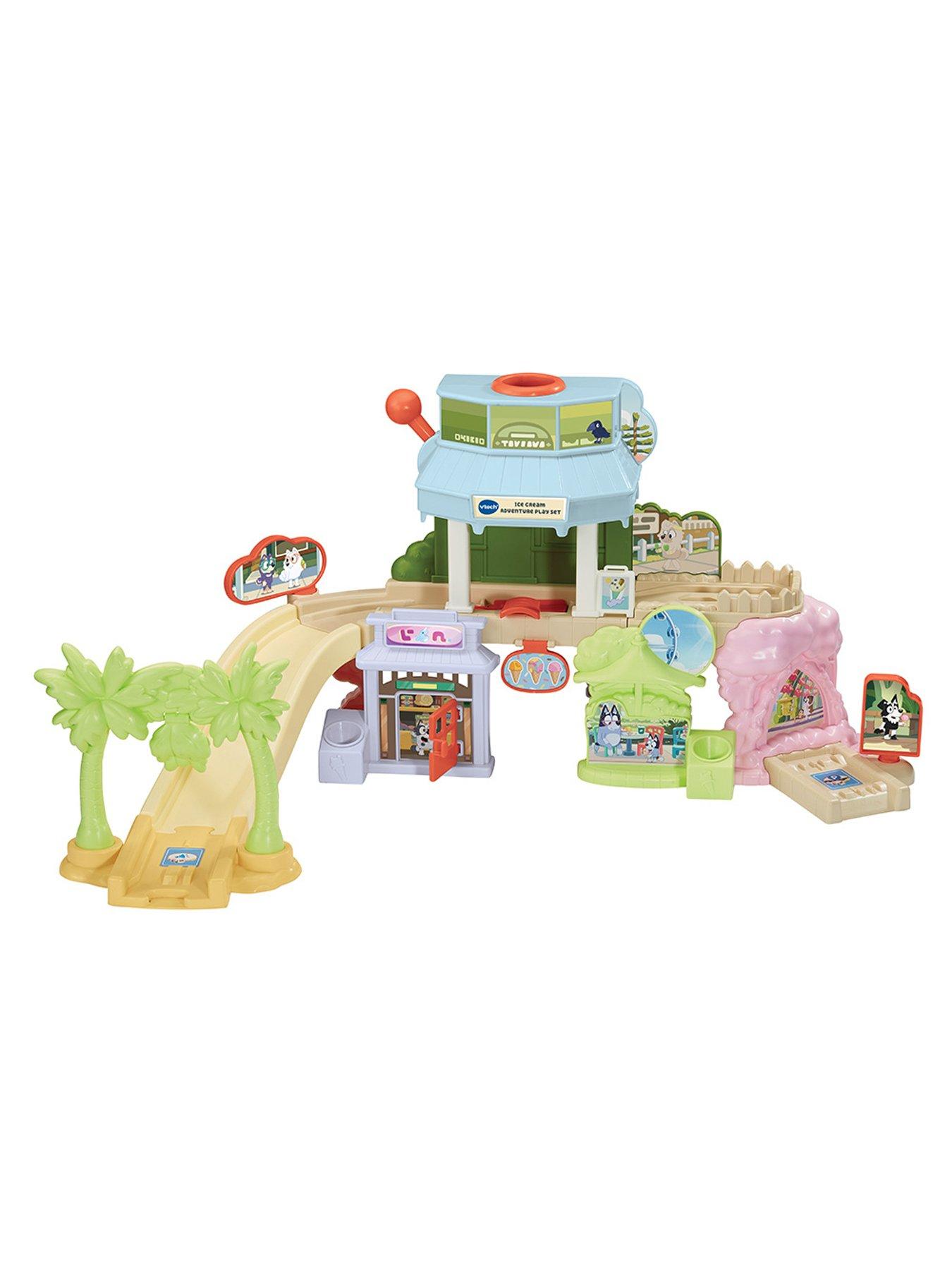 Image 2 of 7 of VTech Toot-Toot Drivers Bluey Ice Cream Adventure Play Set