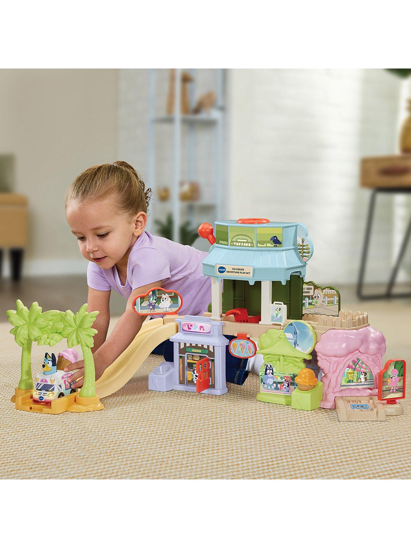 Image 4 of 7 of VTech Toot-Toot Drivers Bluey Ice Cream Adventure Play Set