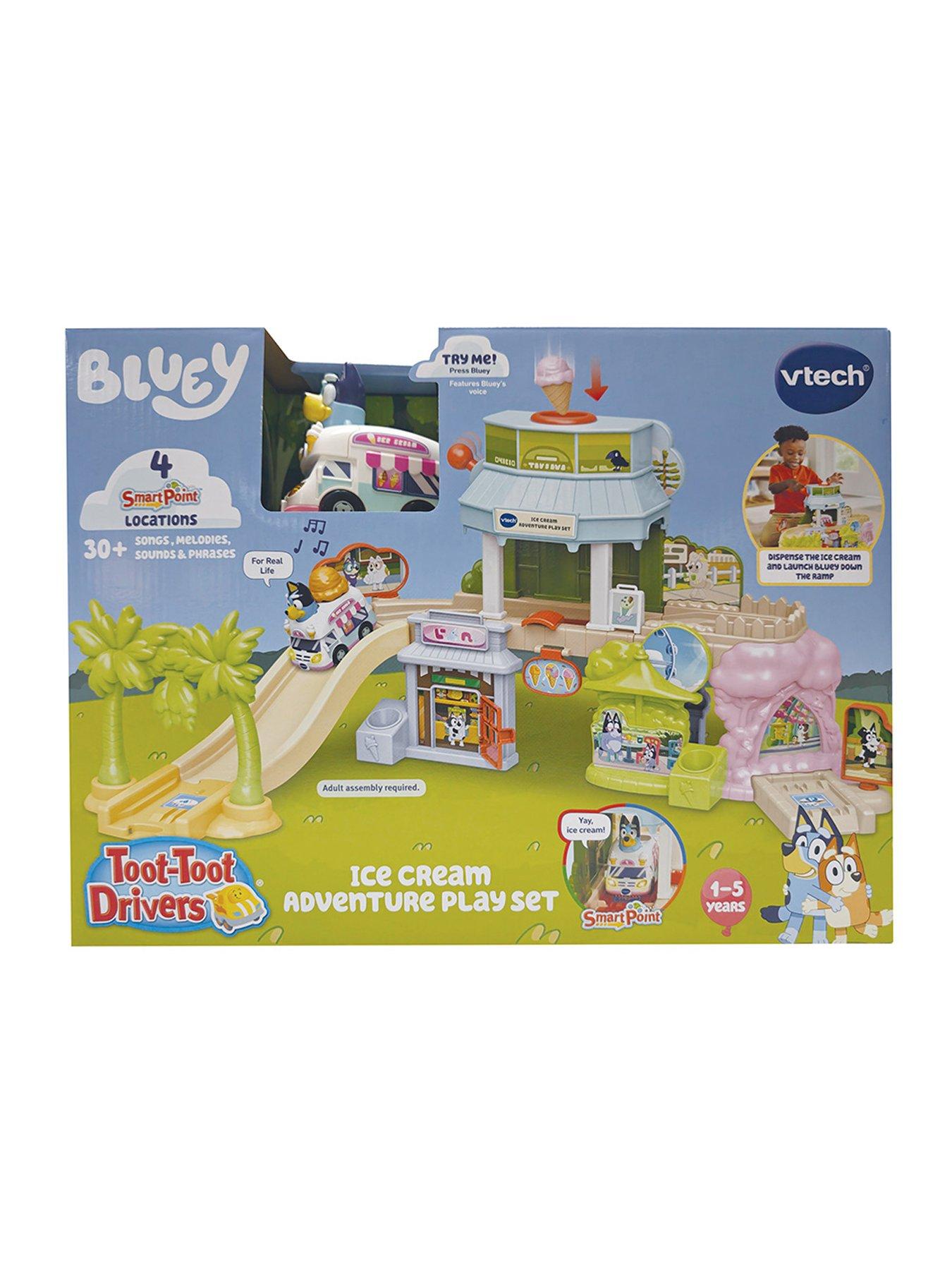 Image 6 of 7 of VTech Toot-Toot Drivers Bluey Ice Cream Adventure Play Set