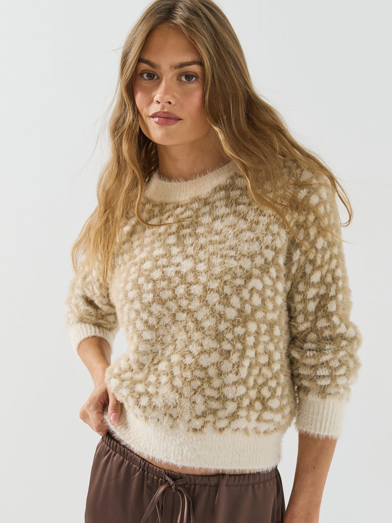 Image 5 of 6 of Vero Moda Vmjungle Ls O-neck Pullover Boo