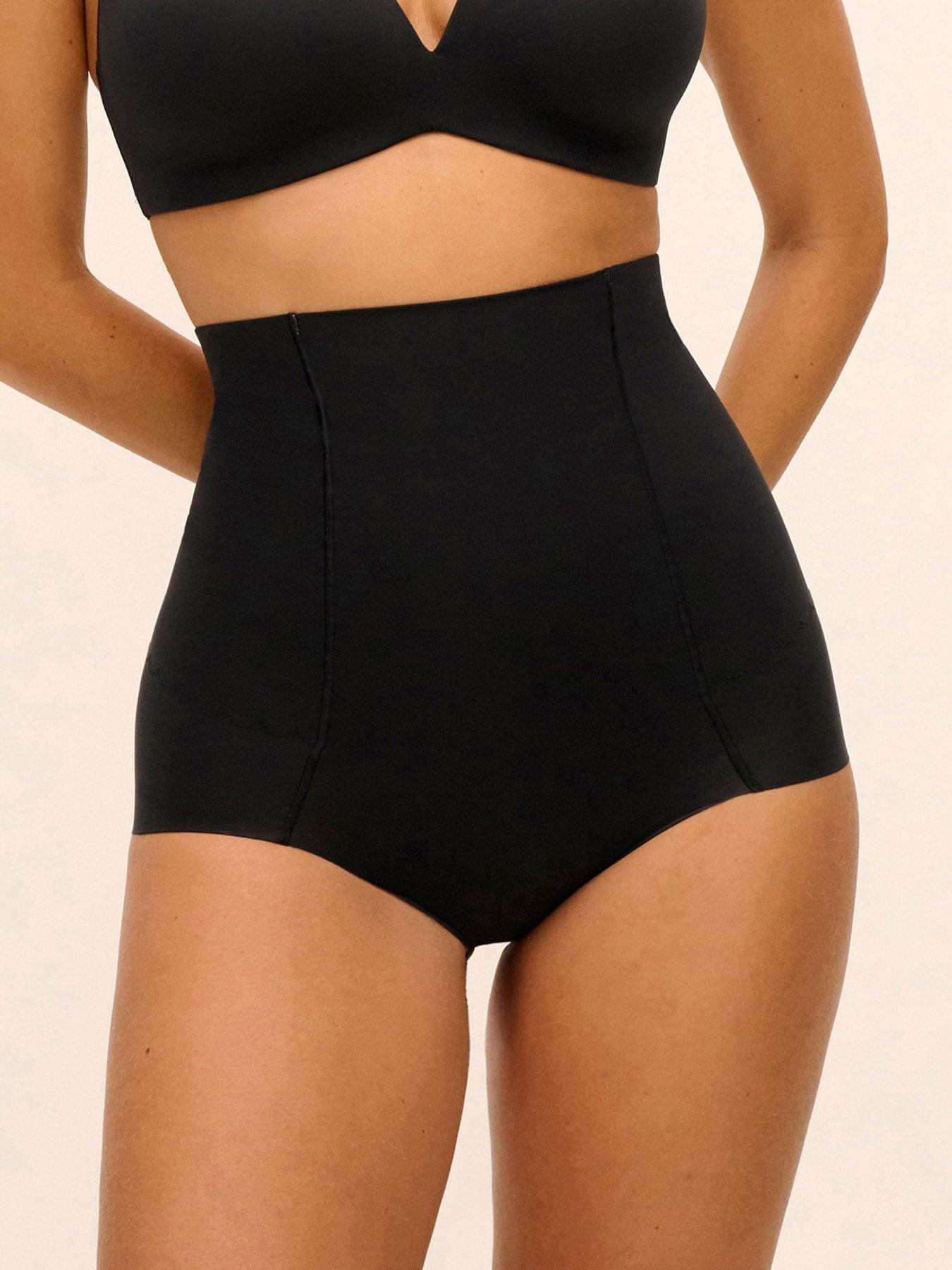 Image 1 of 4 of Wacoal High Waist Slimming Brief - Black