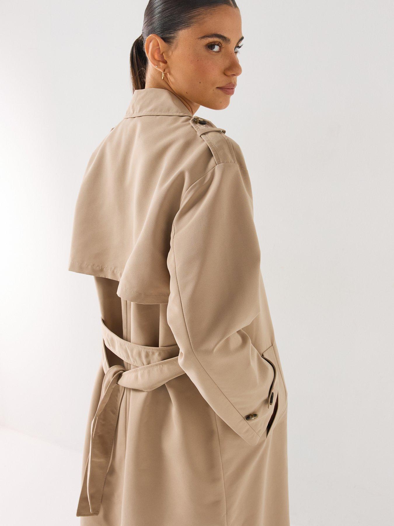 Image 6 of 6 of Vero Moda Long Trenchcoat