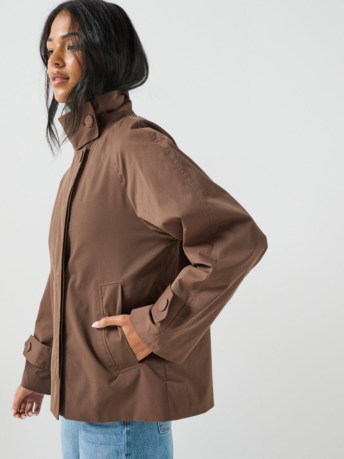 Image 4 of 6 of Only Onlorchid Corduroy Jacket - Chocolate Brown