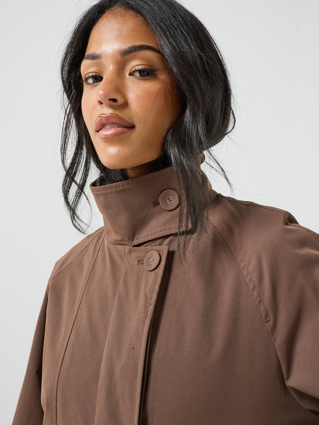 Image 5 of 6 of Only Onlorchid Corduroy Jacket - Chocolate Brown