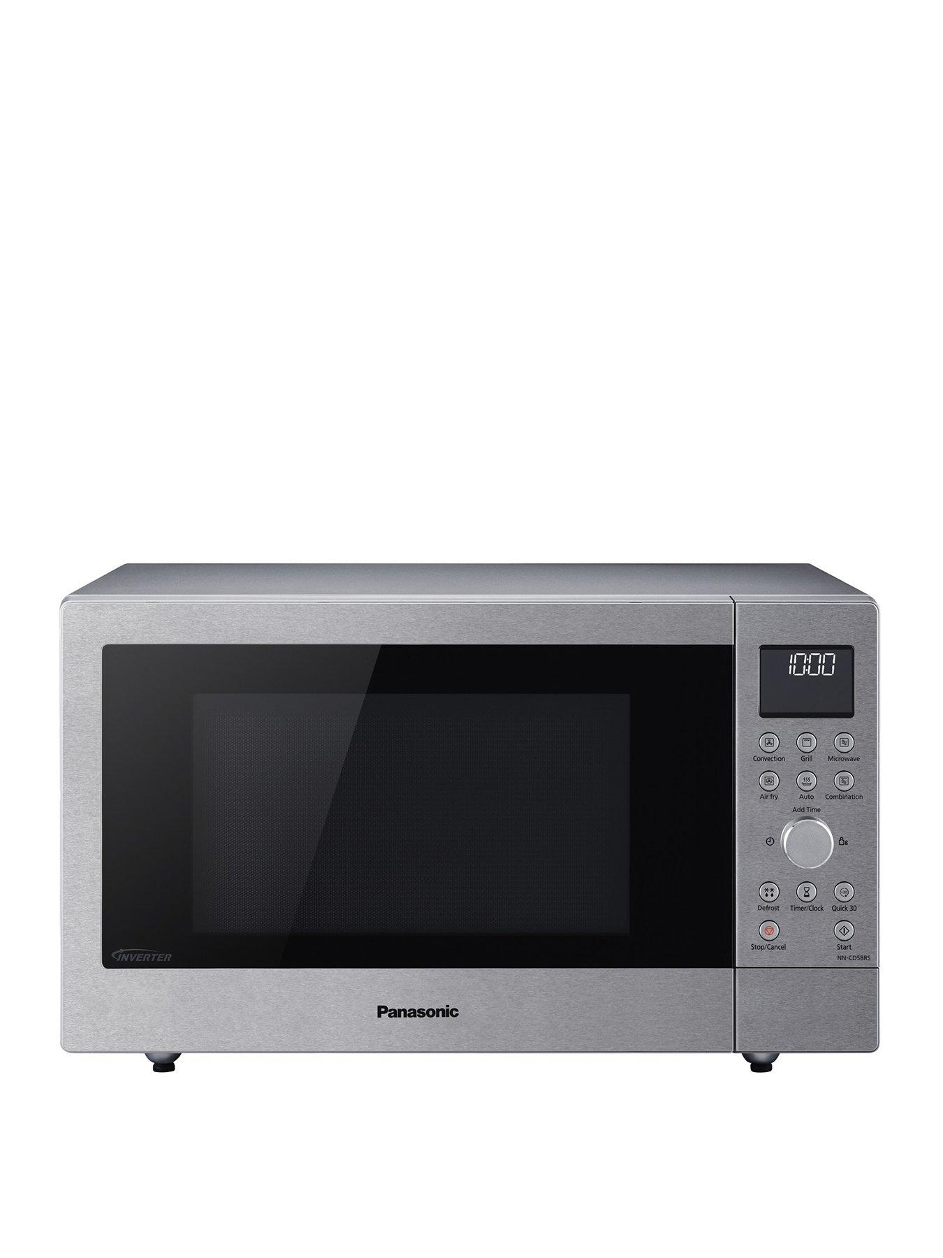 Image 1 of 7 of Panasonic Airfryer 4 in 1 Combi Microwave 27L - Stainless Steel