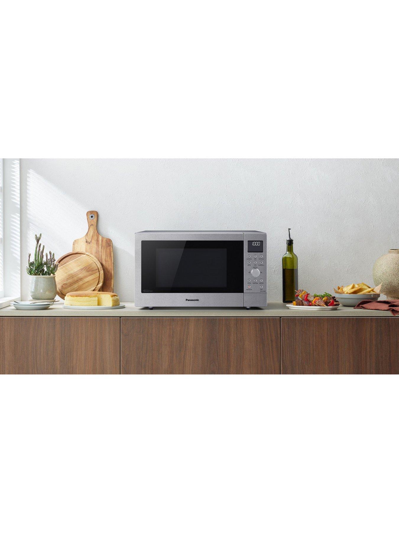 Image 2 of 7 of Panasonic Airfryer 4 in 1 Combi Microwave 27L - Stainless Steel