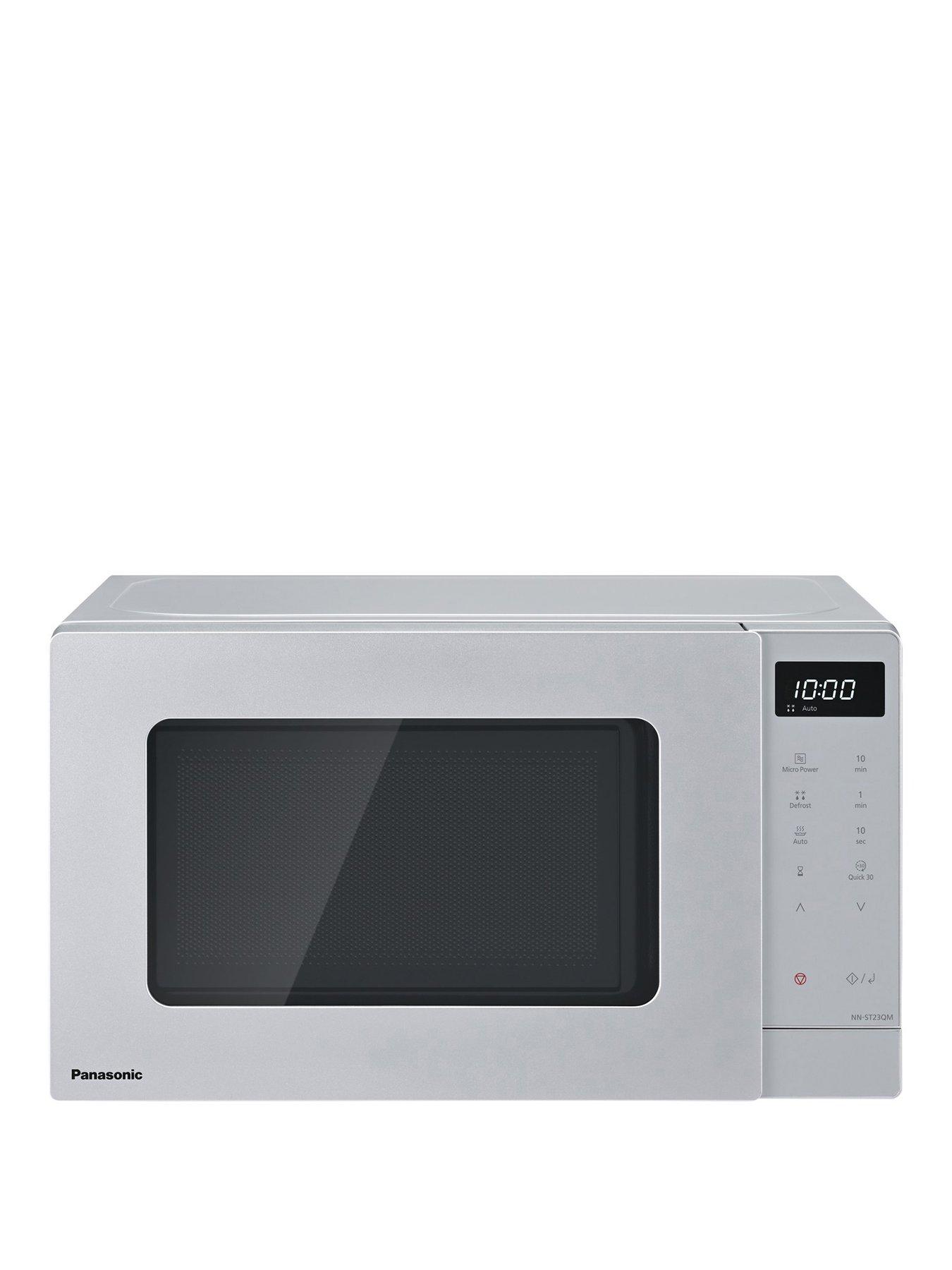 Panasonic Compact Solo Microwave 20L - Silver