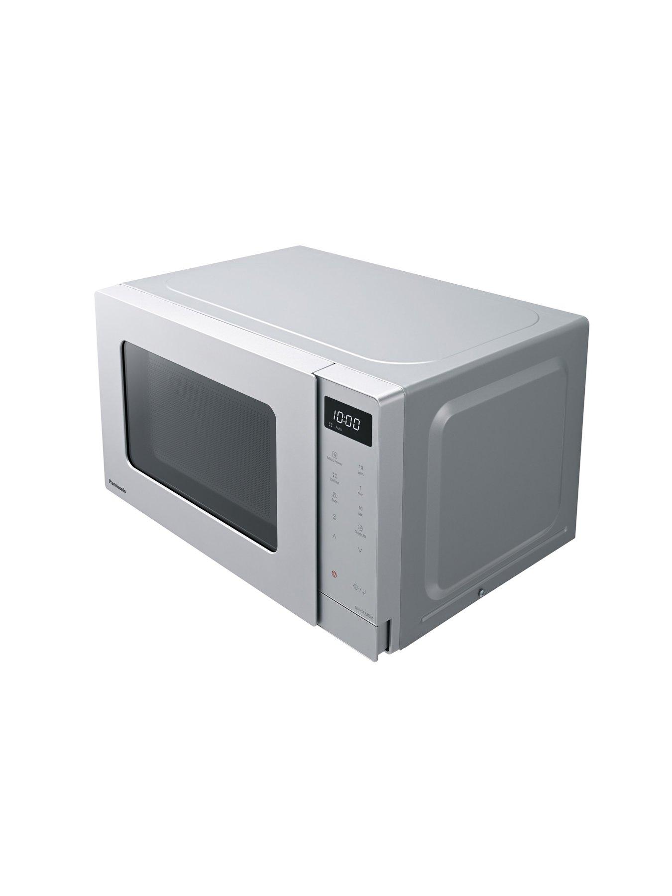 Image 2 of 6 of Panasonic Compact Solo Microwave 20L - Silver