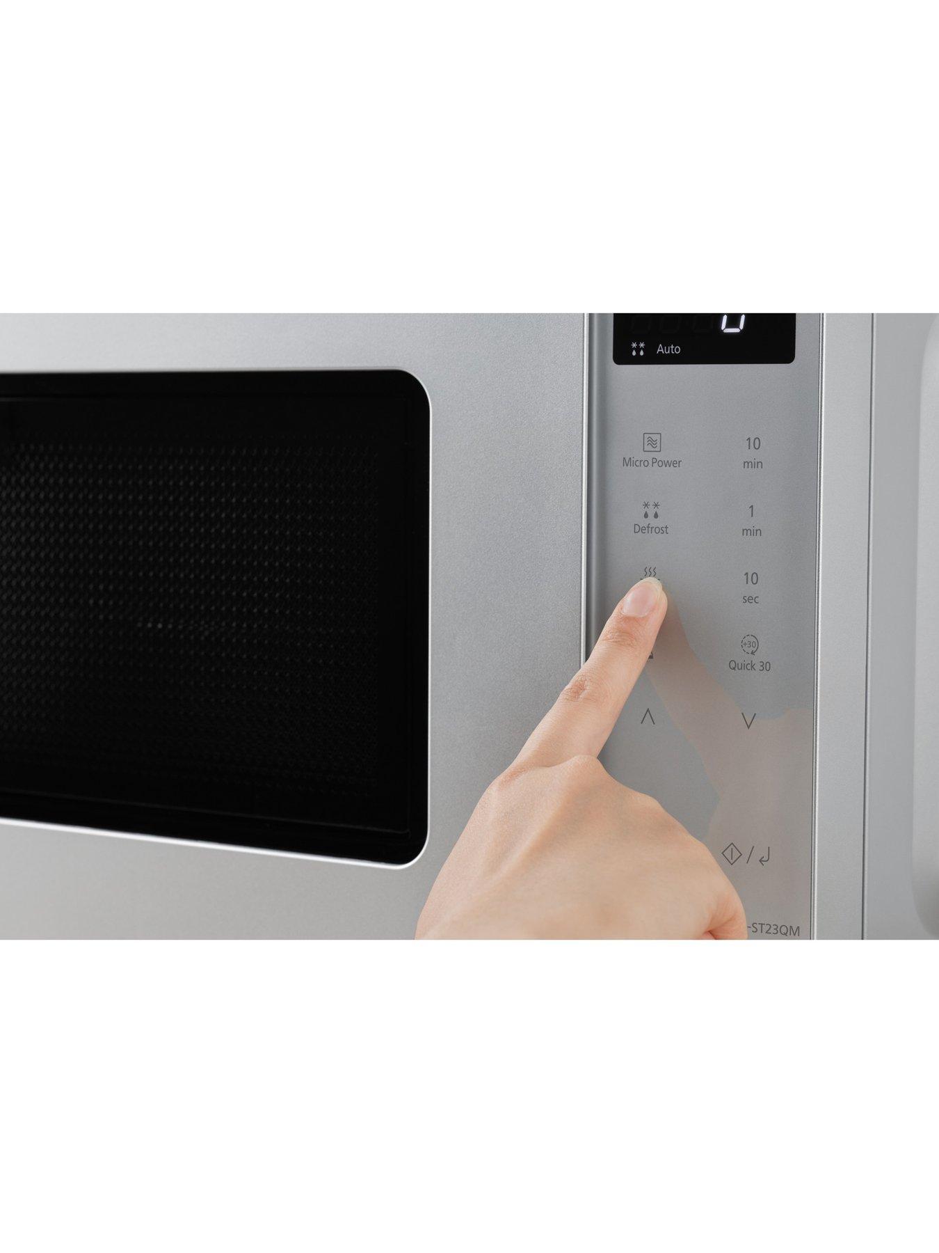 Image 4 of 6 of Panasonic Compact Solo Microwave 20L - Silver