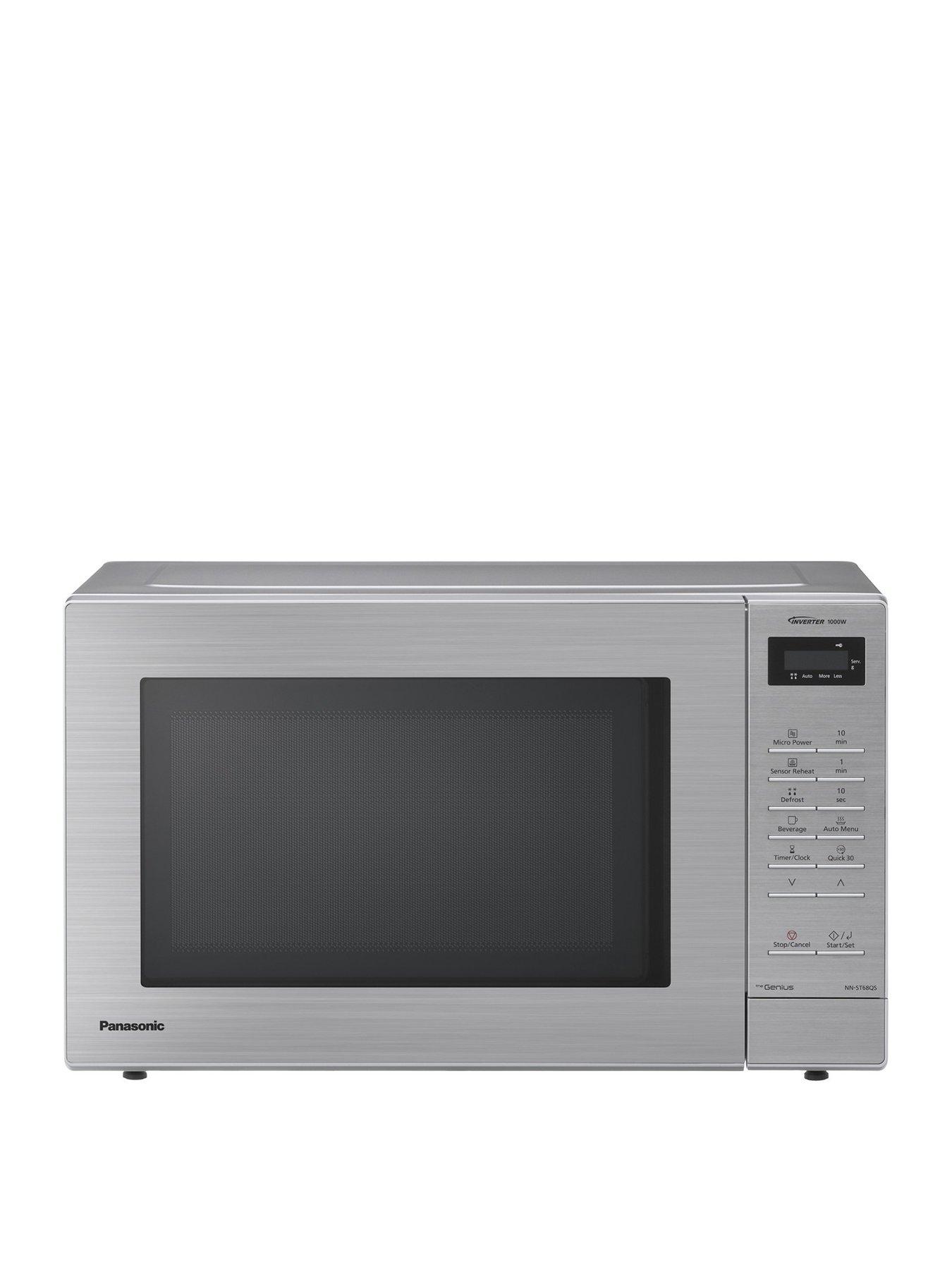 Panasonic 32L Solo Microwave - Stainless Steel