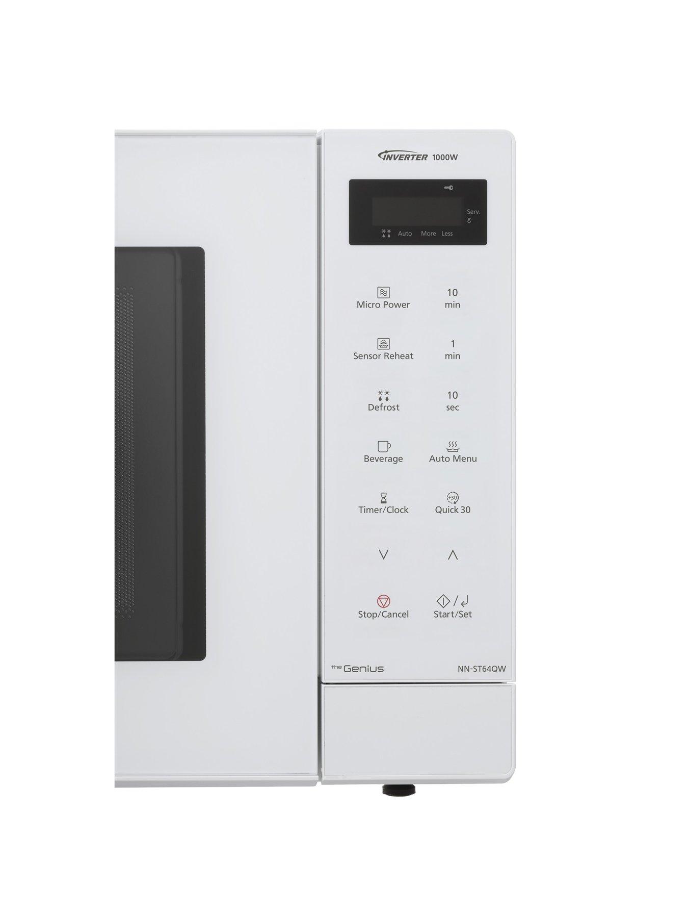 Image 2 of 6 of Panasonic 32L Solo Microwave - White