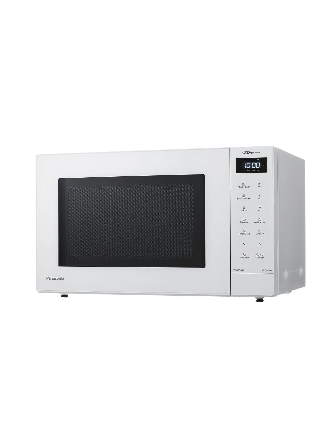 Image 4 of 6 of Panasonic 32L Solo Microwave - White