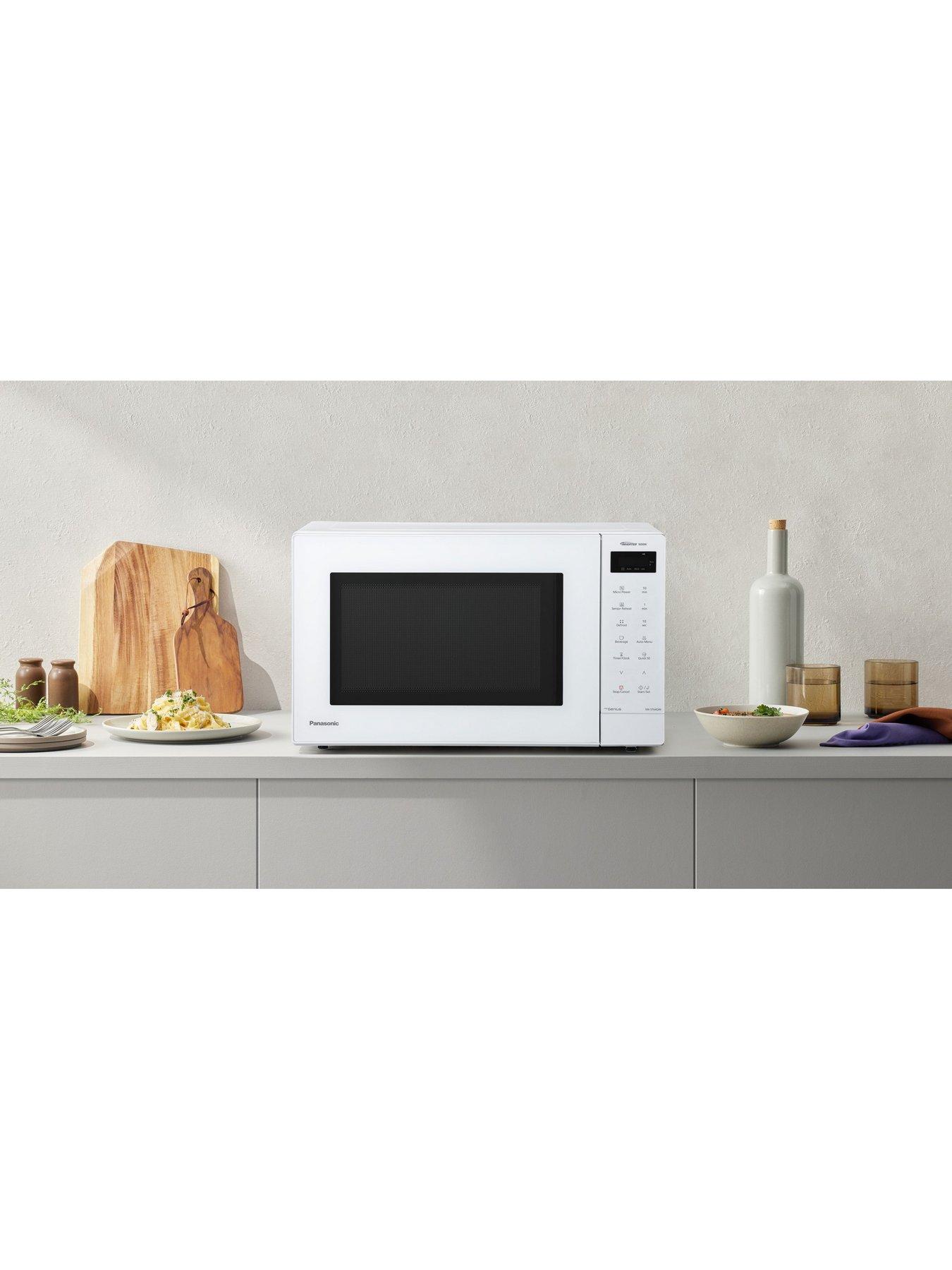 Image 6 of 6 of Panasonic 32L Solo Microwave - White