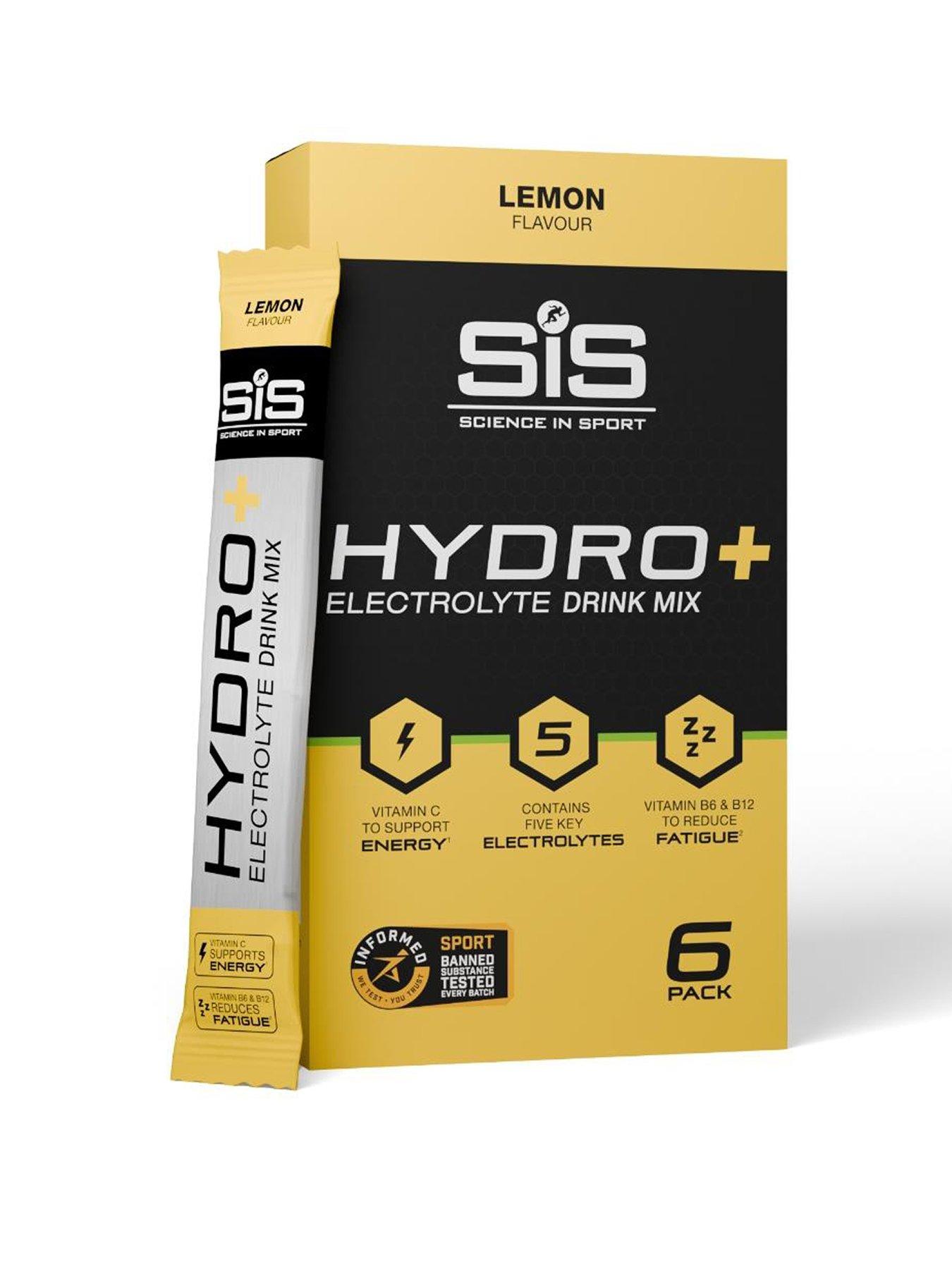 Science In Sport SIS - Hydro+ Electrolyte Sachets - Lemon 4.1g UK 1 x 20