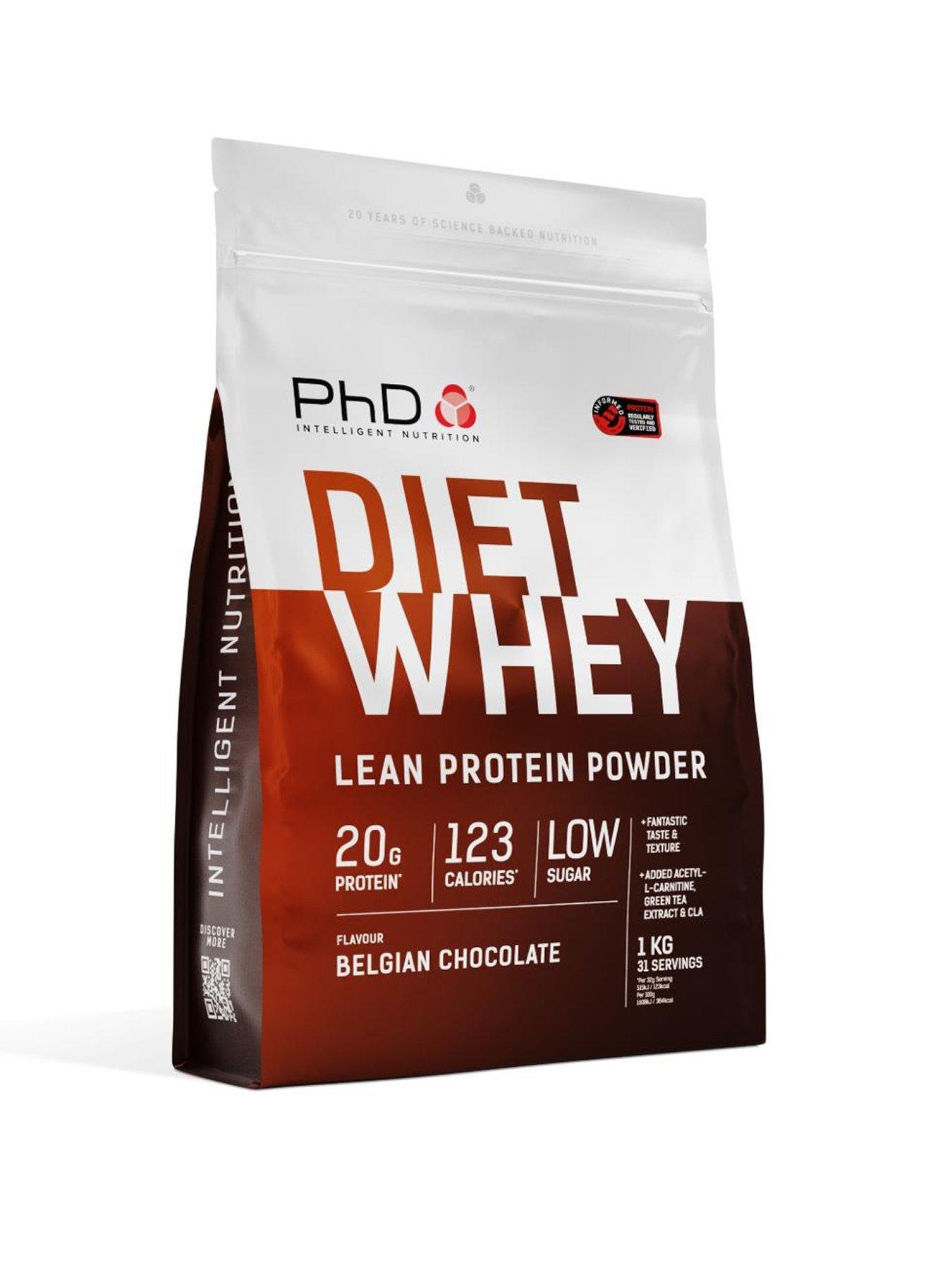 Science in Sport SiS PHD POWDER DIET WHEY BELGIAN CHOC 1KG EU6 1