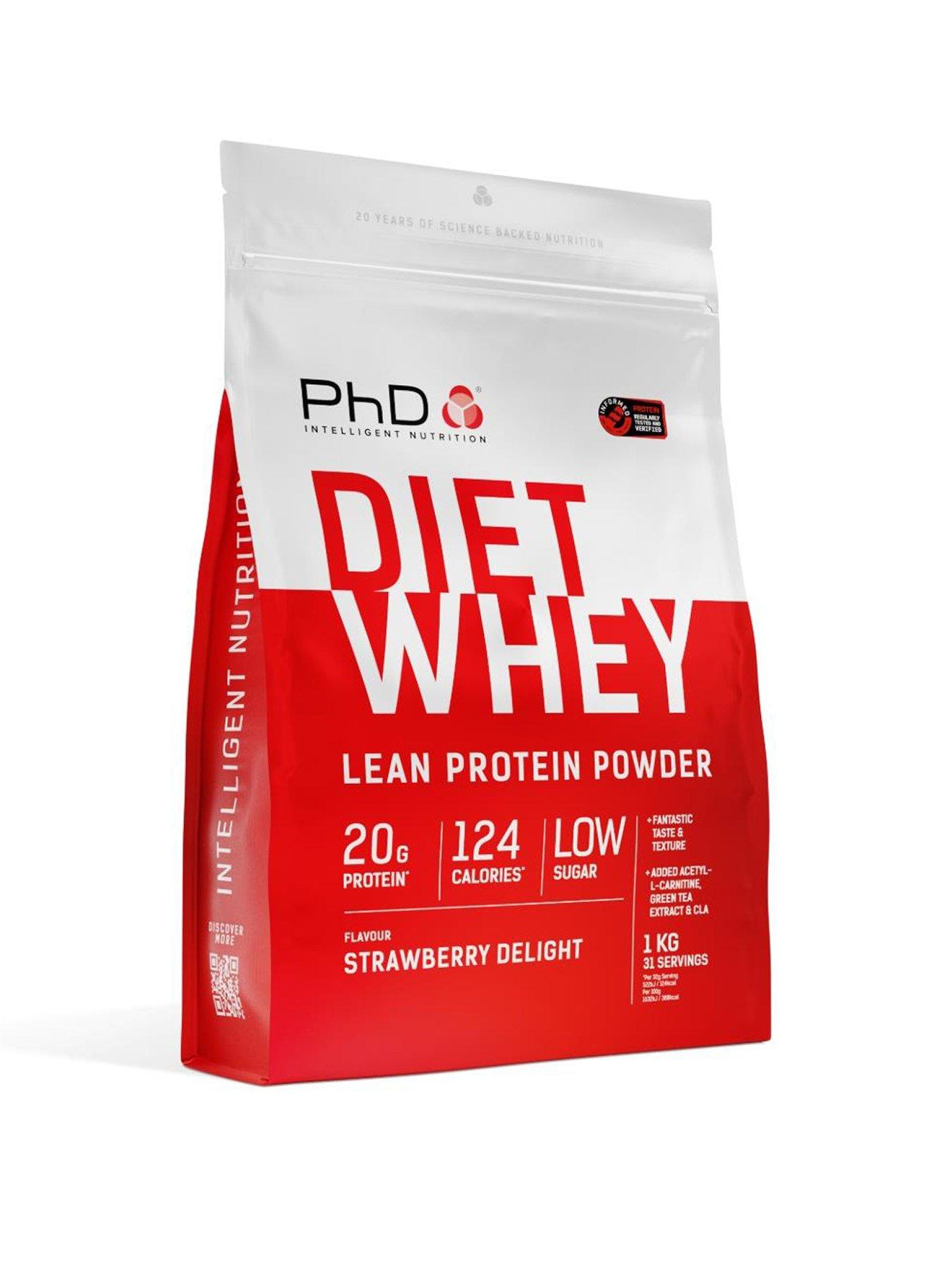 Science in Sport SiS PHD POWDER DIET WHEY STRAWB DELIGHT 1KG EU6 1