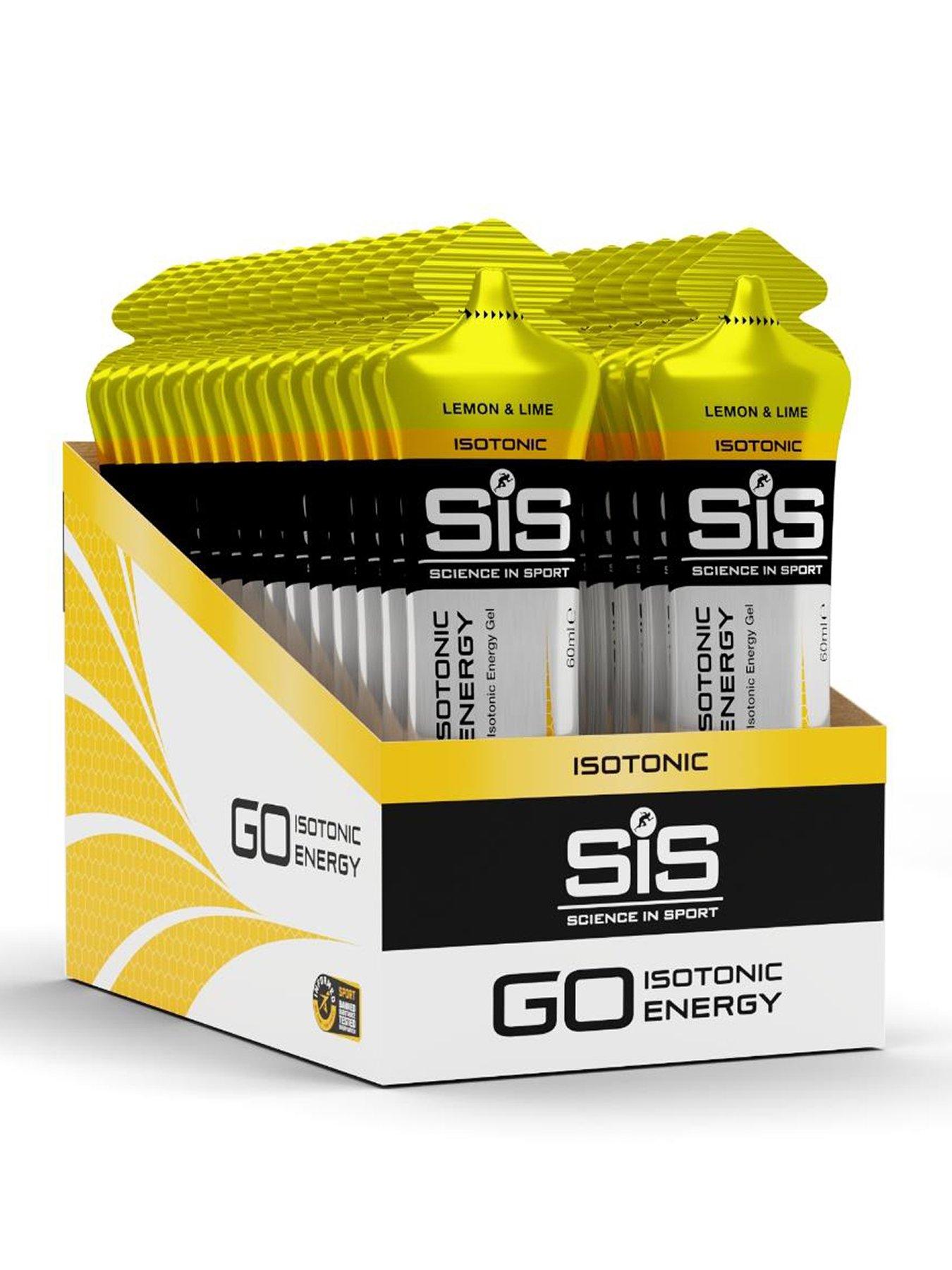 Science in Sport SiS SIS GEL GO ISOTONIC LEMON & LIME 60ML INT10 1X30