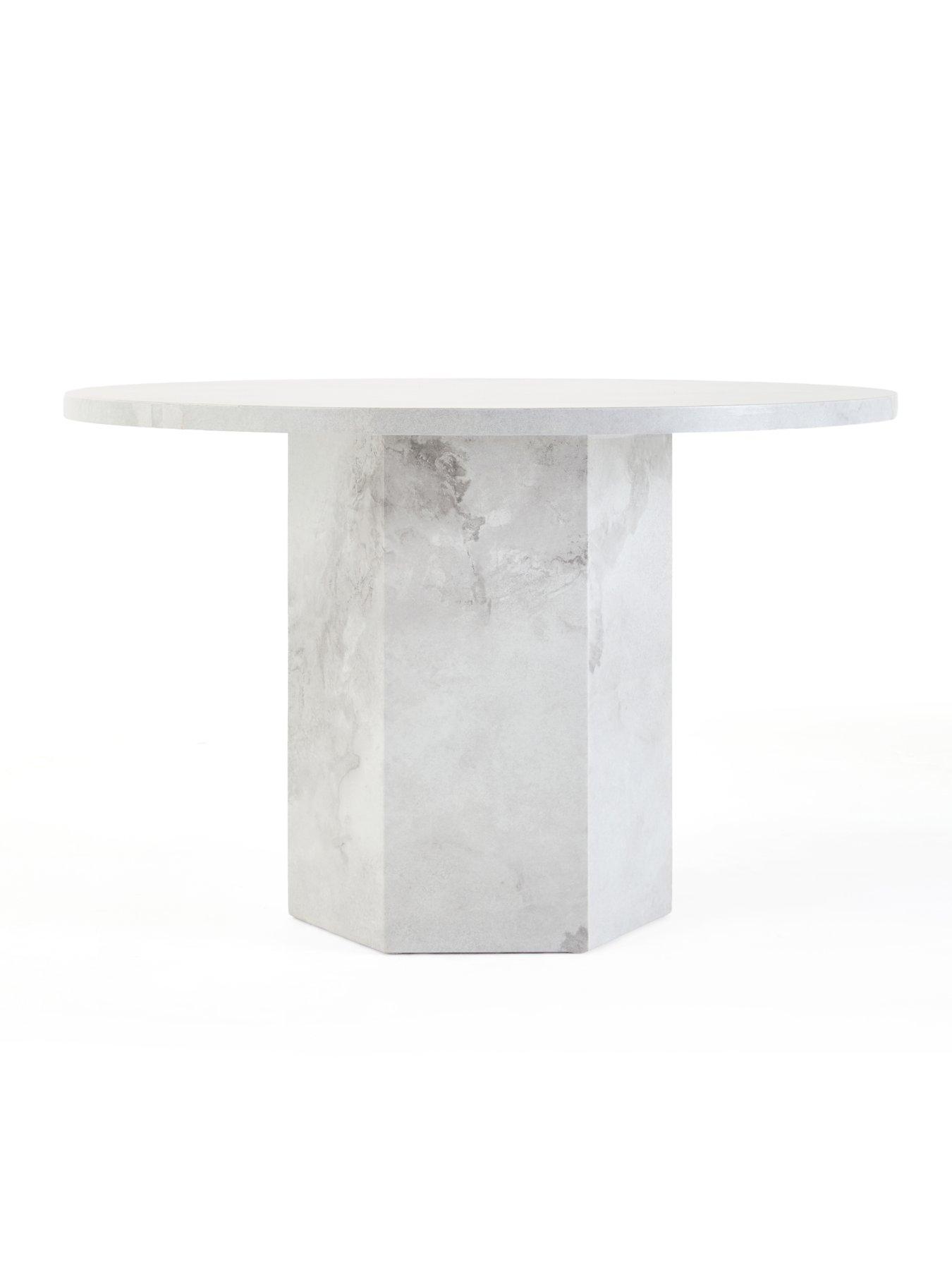 Image 3 of 7 of The Very Collection Vienna 120cm Hex Dining Table With 4 Mira Dining Chairs - FSC&reg; Certified
