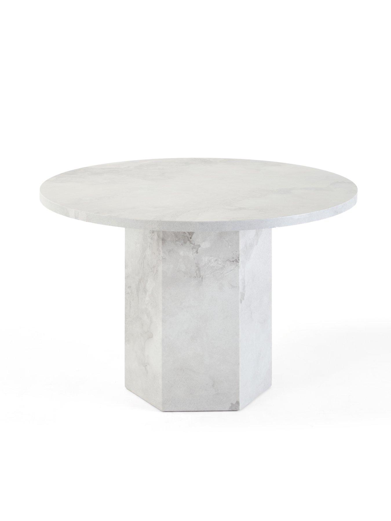 Image 4 of 7 of The Very Collection Vienna 120cm Hex Dining Table With 4 Mira Dining Chairs - FSC&reg; Certified
