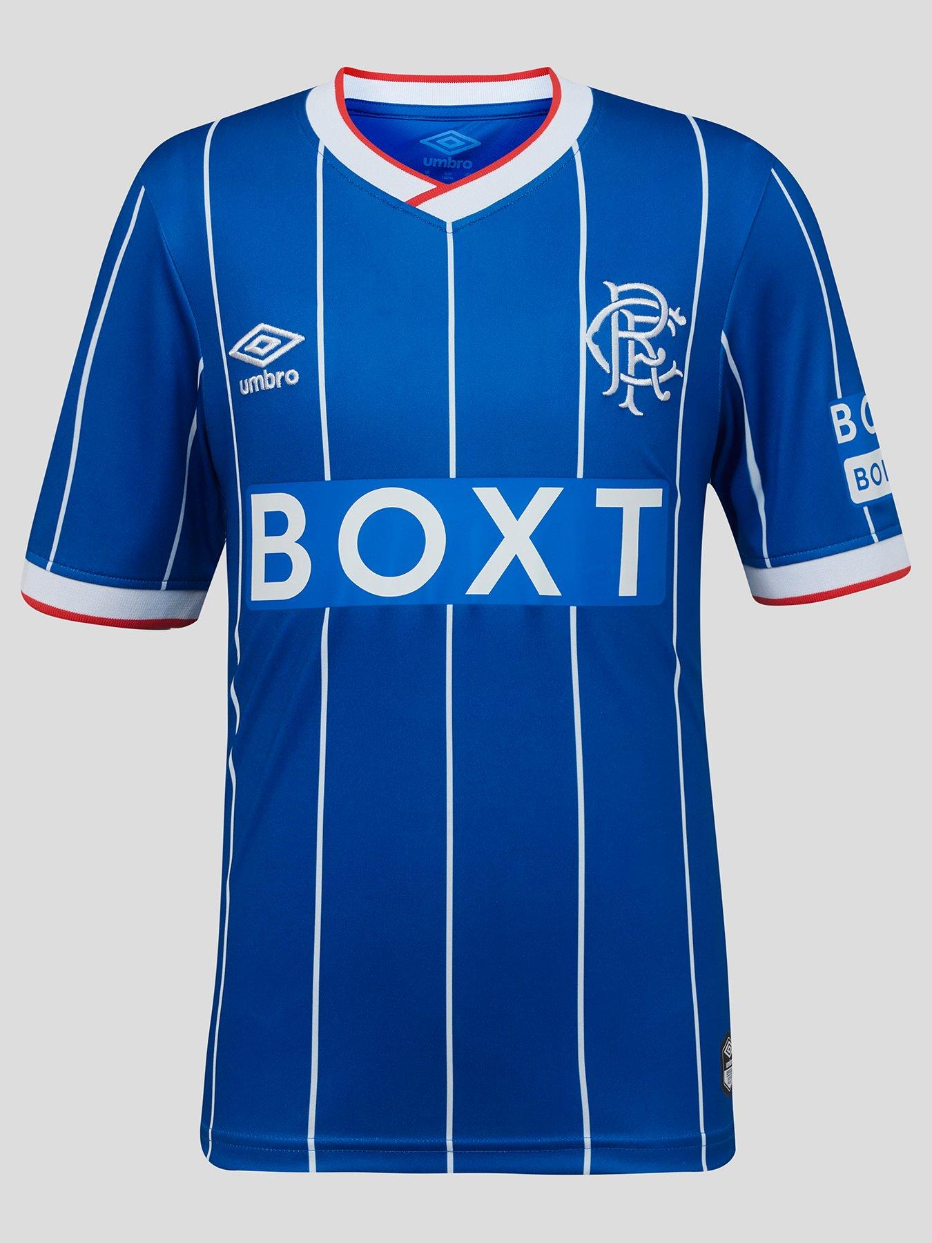 Image 1 of 4 of Umbro Rangers Junior 26/27 Home Stadium Replica Shirt - Blue