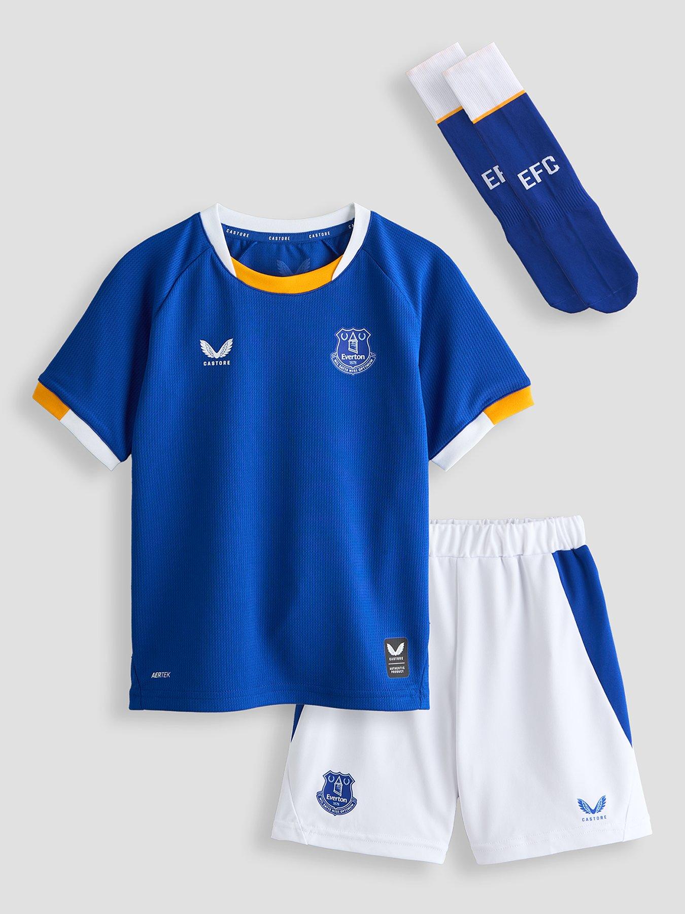 Castore Everton Infant 26/27 Home Kit - Blue/white