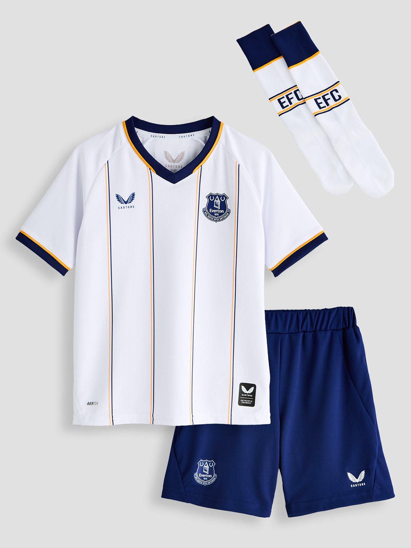 Castore Everton Infant 26/27 Away Kit - White