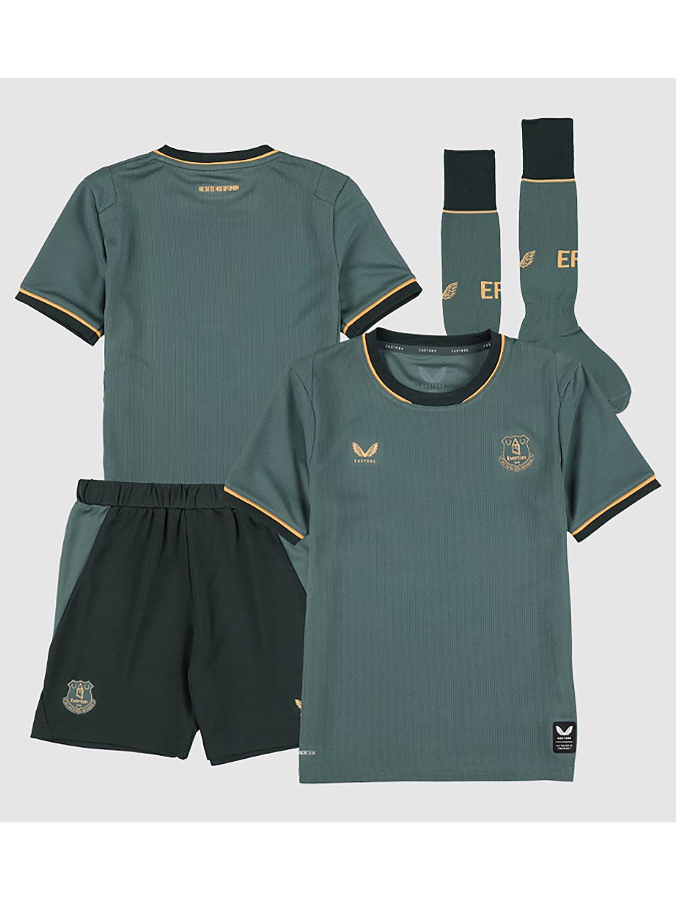 Castore Everton Infant 26/27 Third Kit - Green