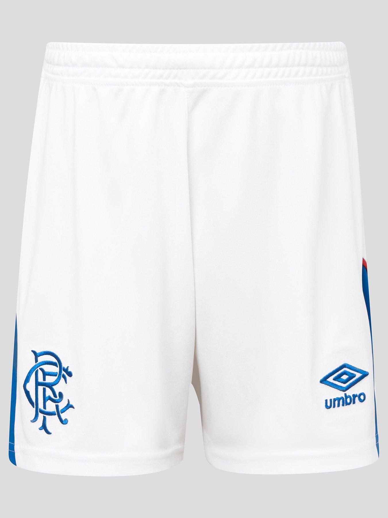 Umbro Rangers Junior 26/27 Home Stadium Shorts - White