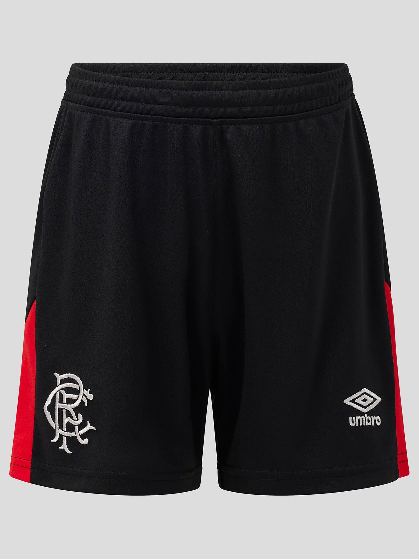 Umbro Rangers Junior 26/27 Third Stadium Shorts - Black